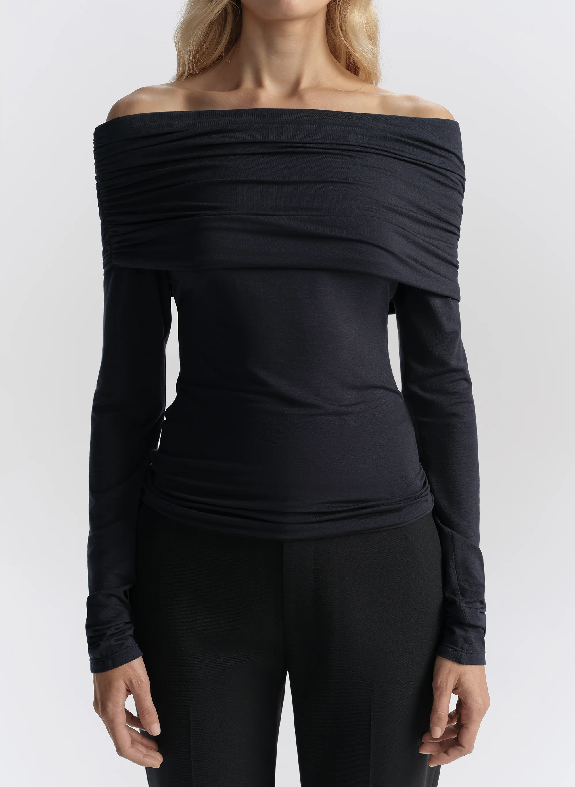 Adeline Off Shoulder Knit Top - Image 2