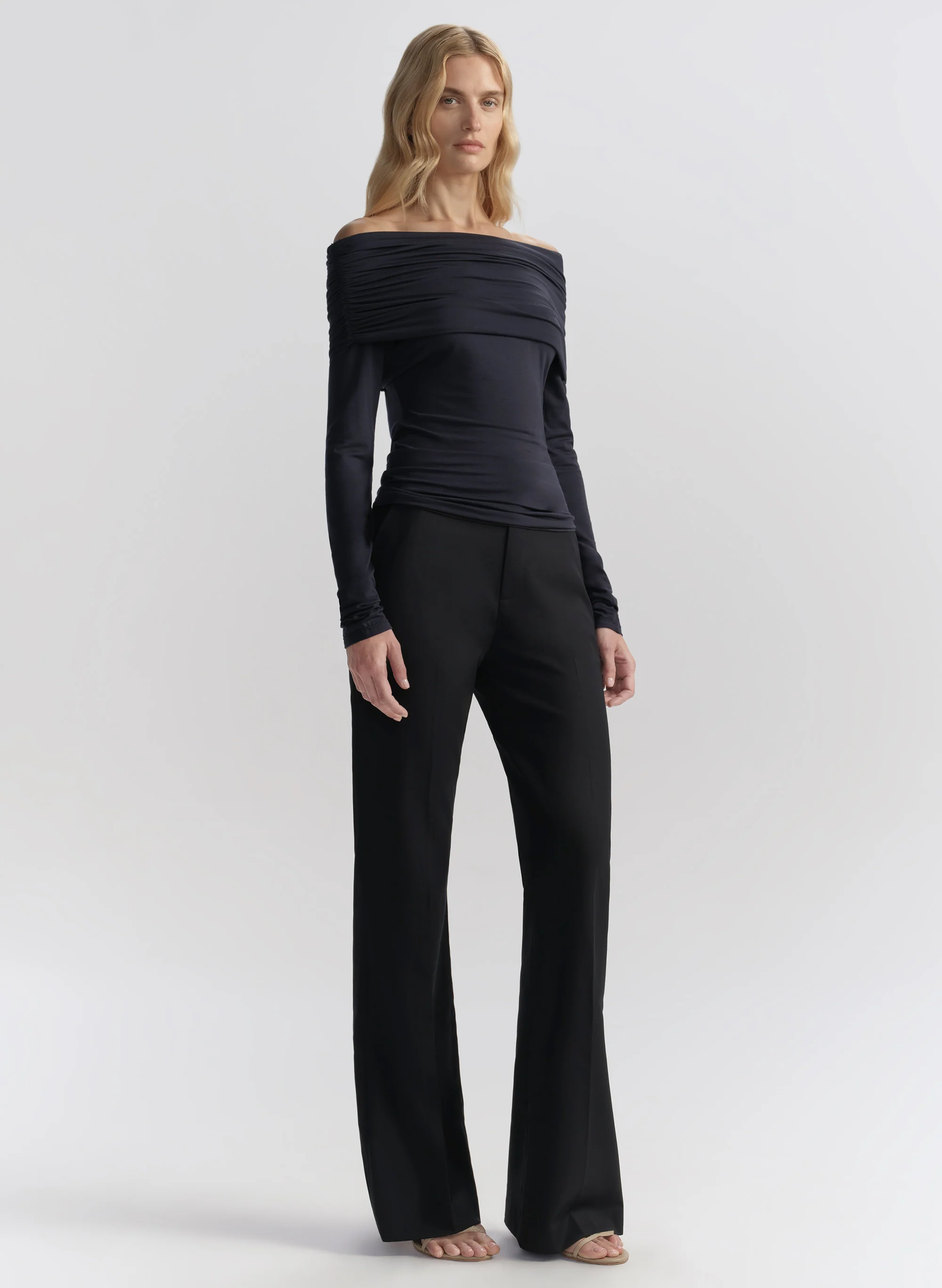 Adeline Off Shoulder Knit Top - Image 3