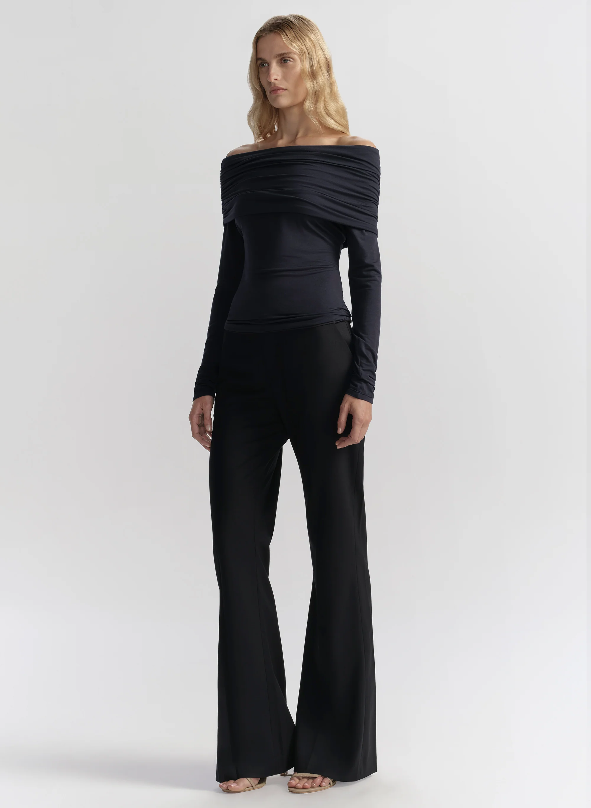 Adeline Off Shoulder Knit Top - Image 4