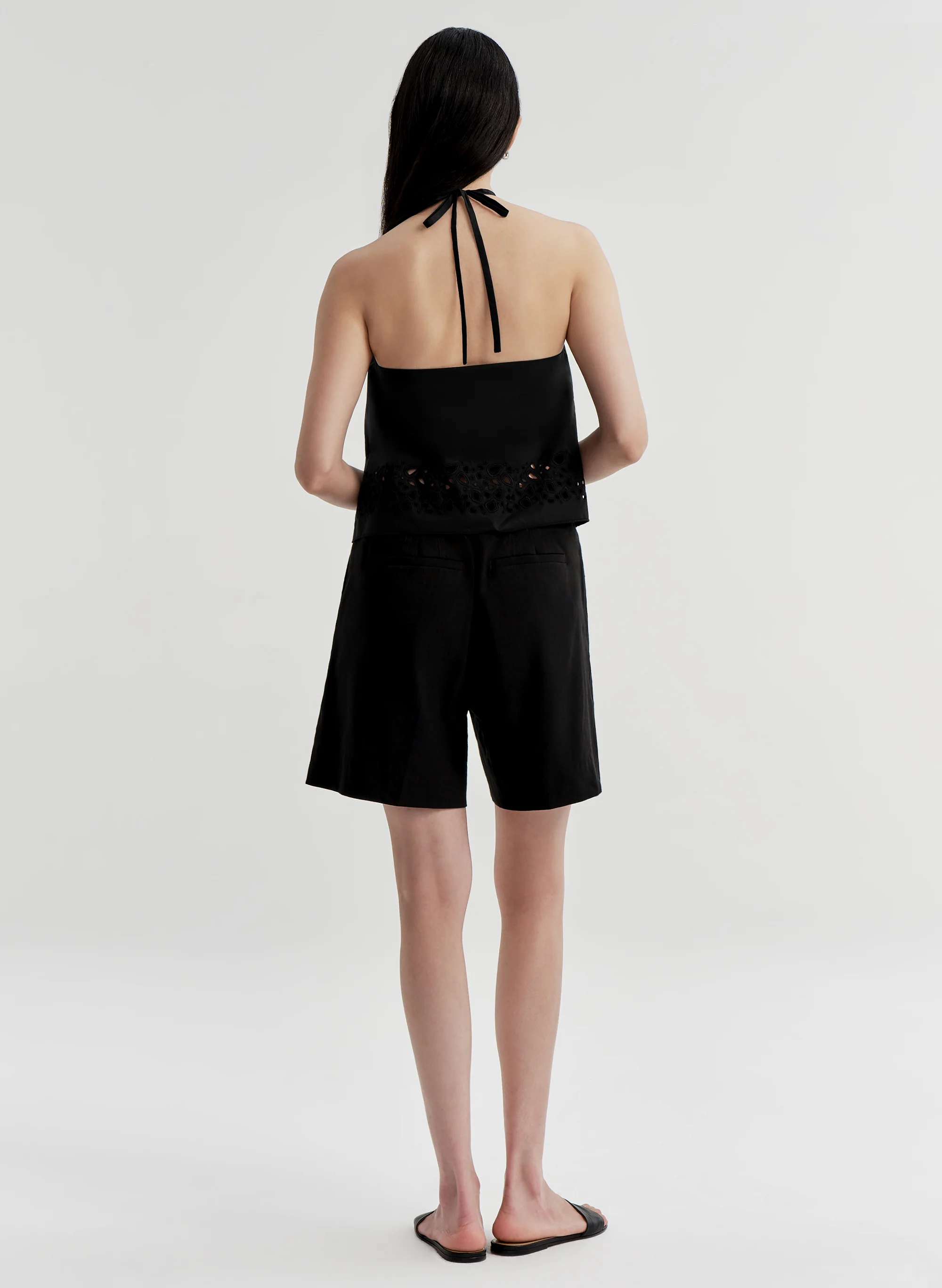Aleia Embroidered Cotton Top - Image 5