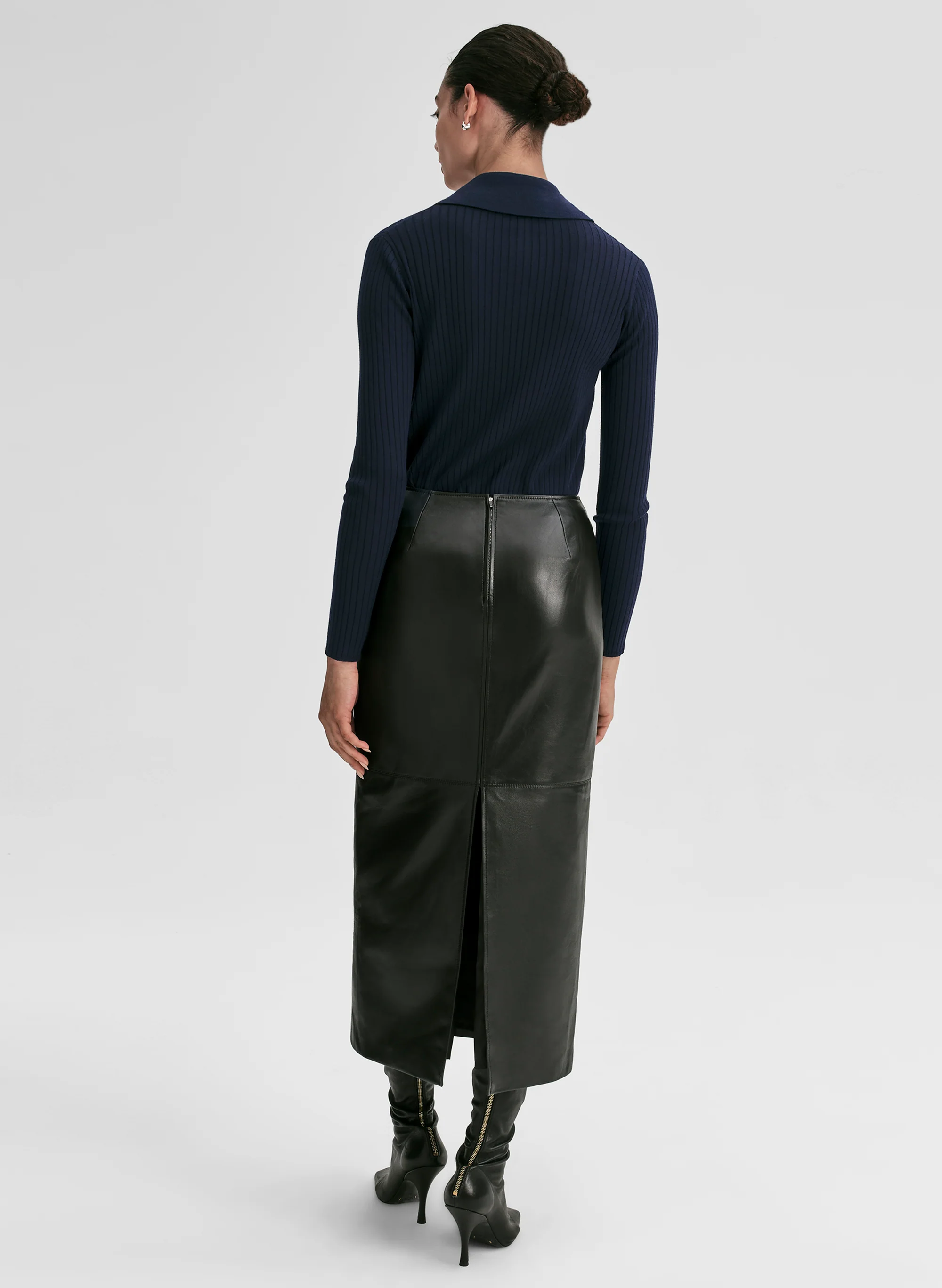 Alex Fine Merino Polo Top - Image 5