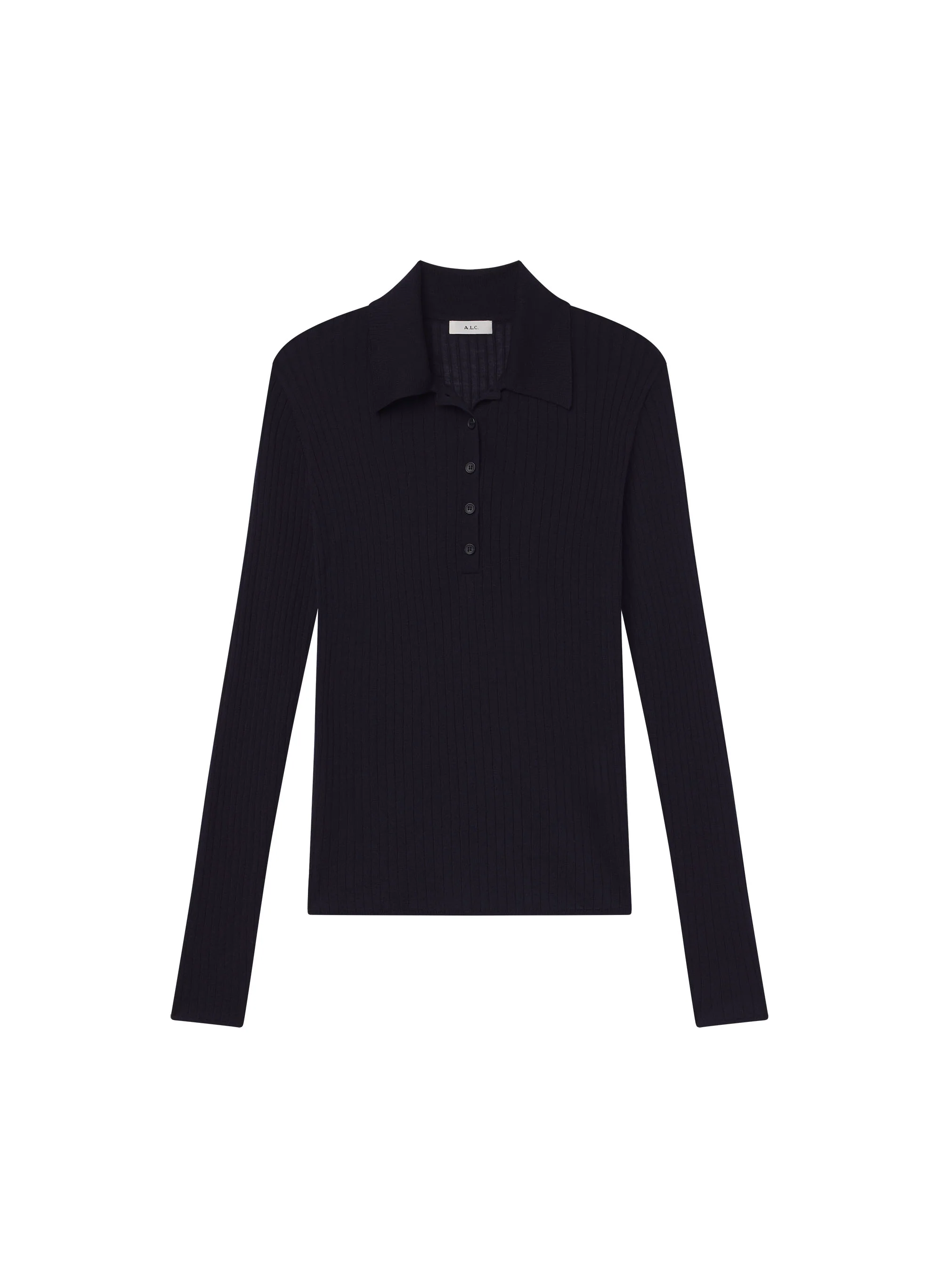 Alex Fine Merino Polo Top - Image 6