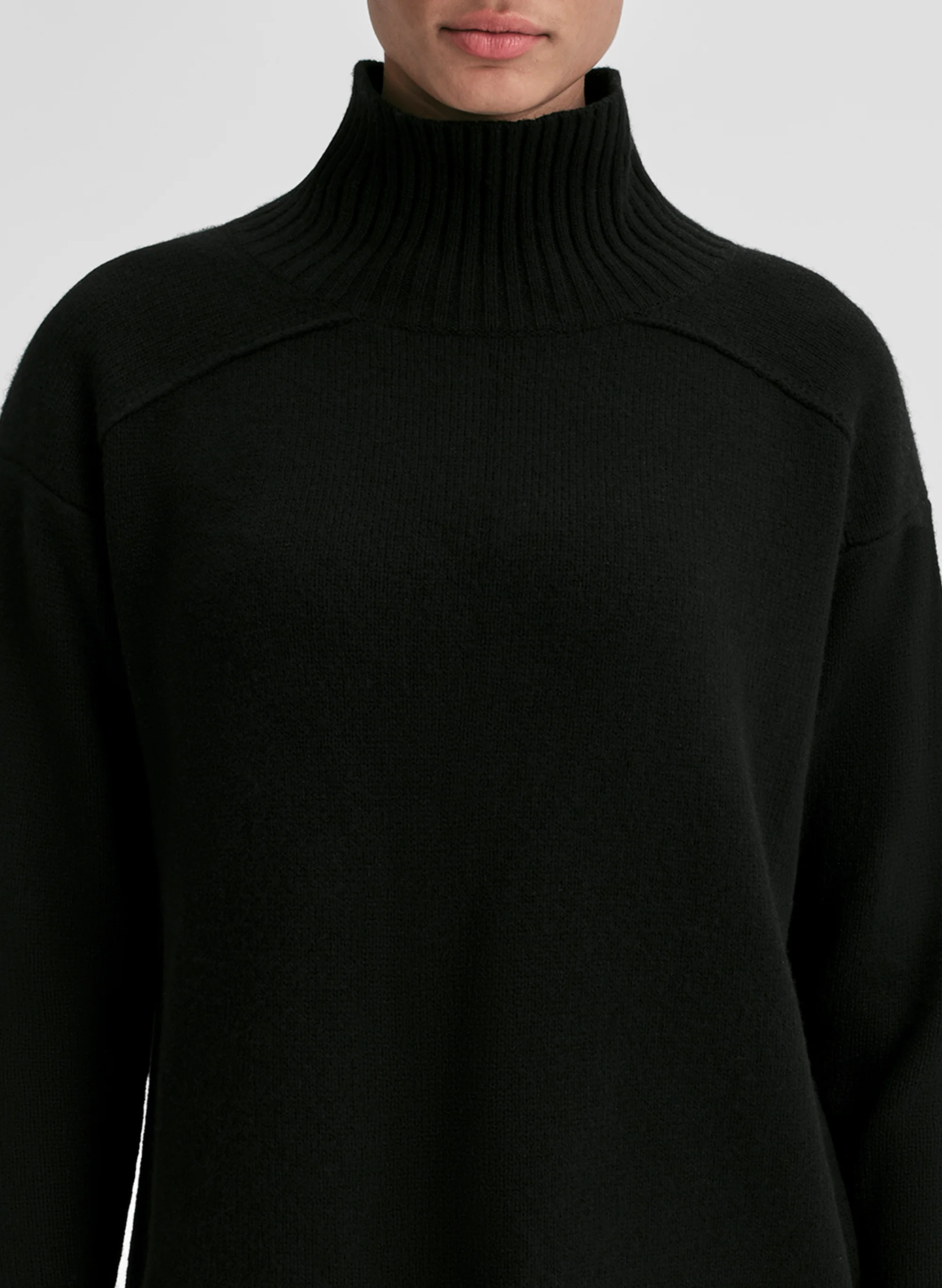 Archie Cashmere Turtleneck Sweater - Image 2