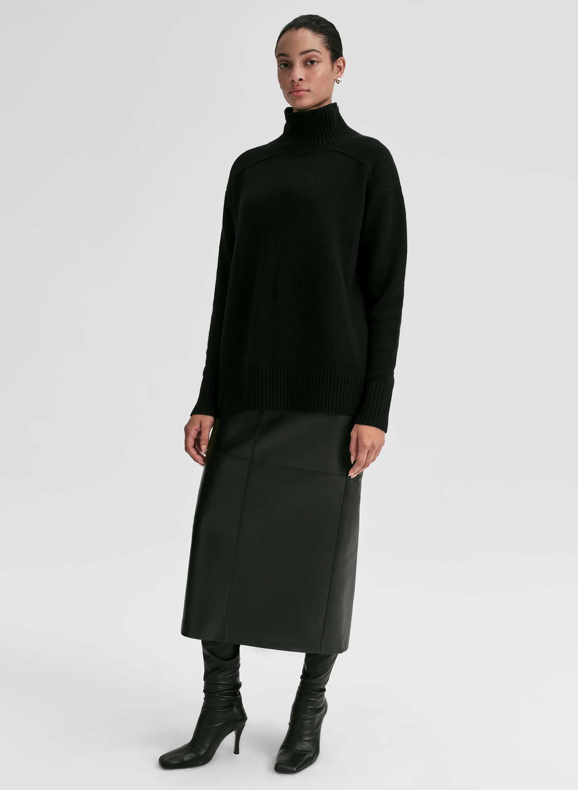 Archie Cashmere Turtleneck Sweater - Image 4