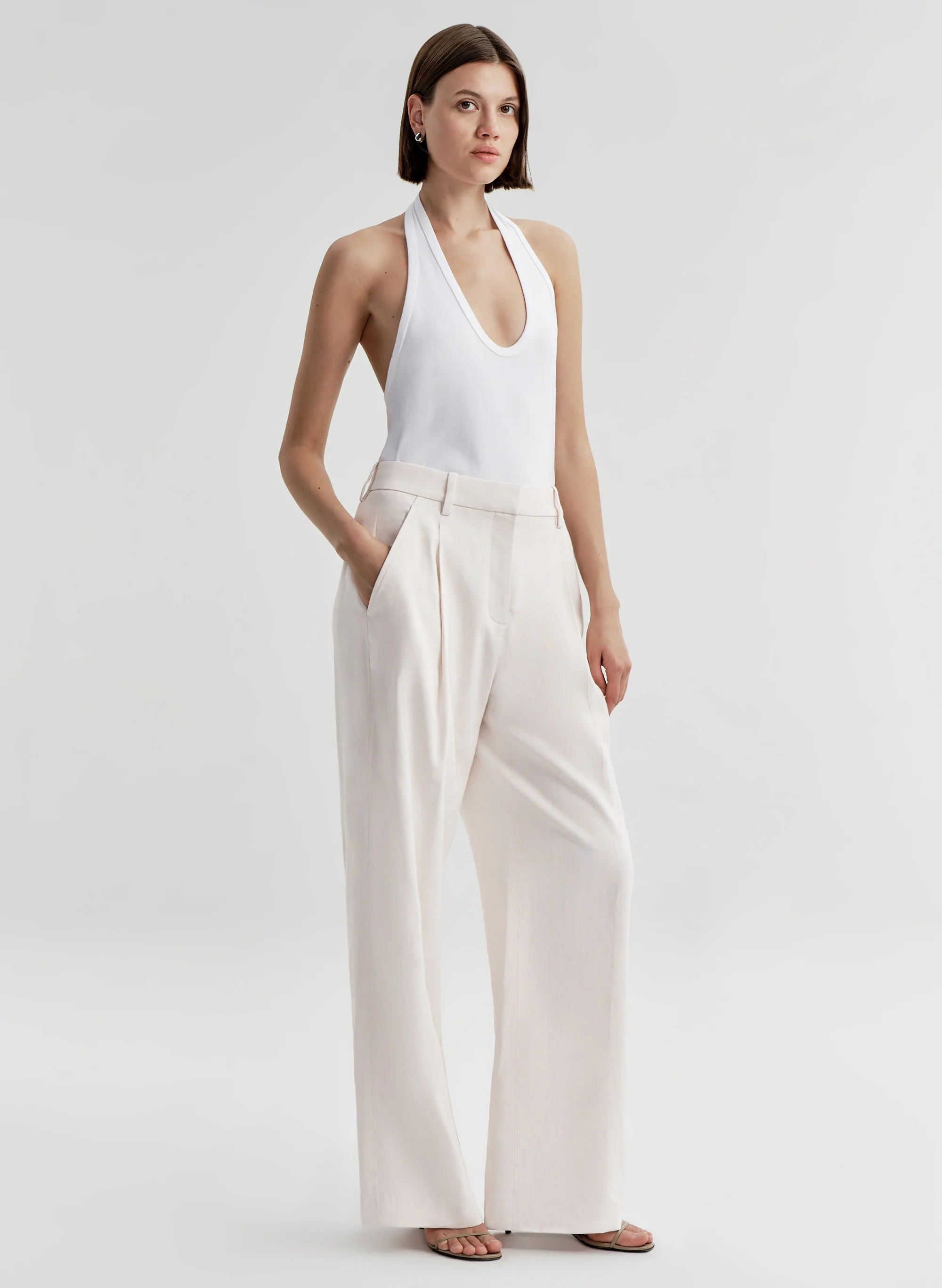Ari Cotton Halter Tank - Image 3