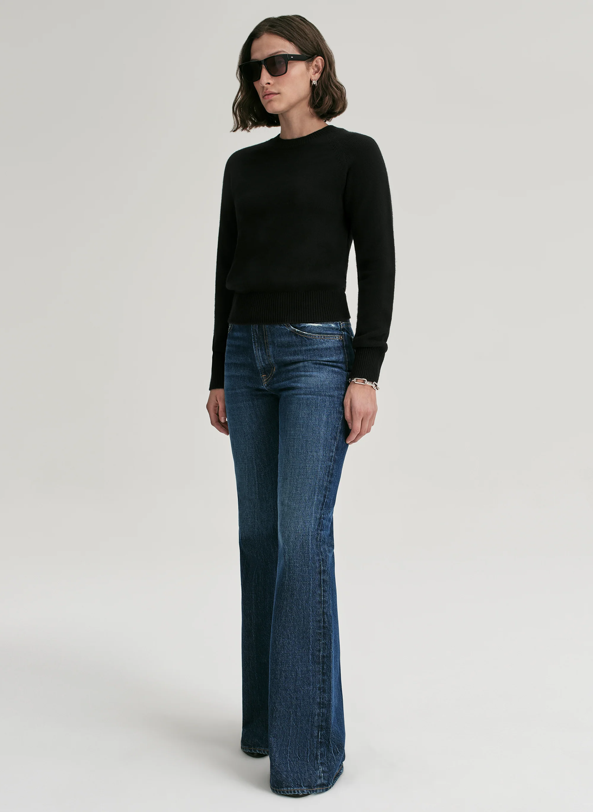 Ashtyn Cashmere Crew Neck Sweater - Image 4