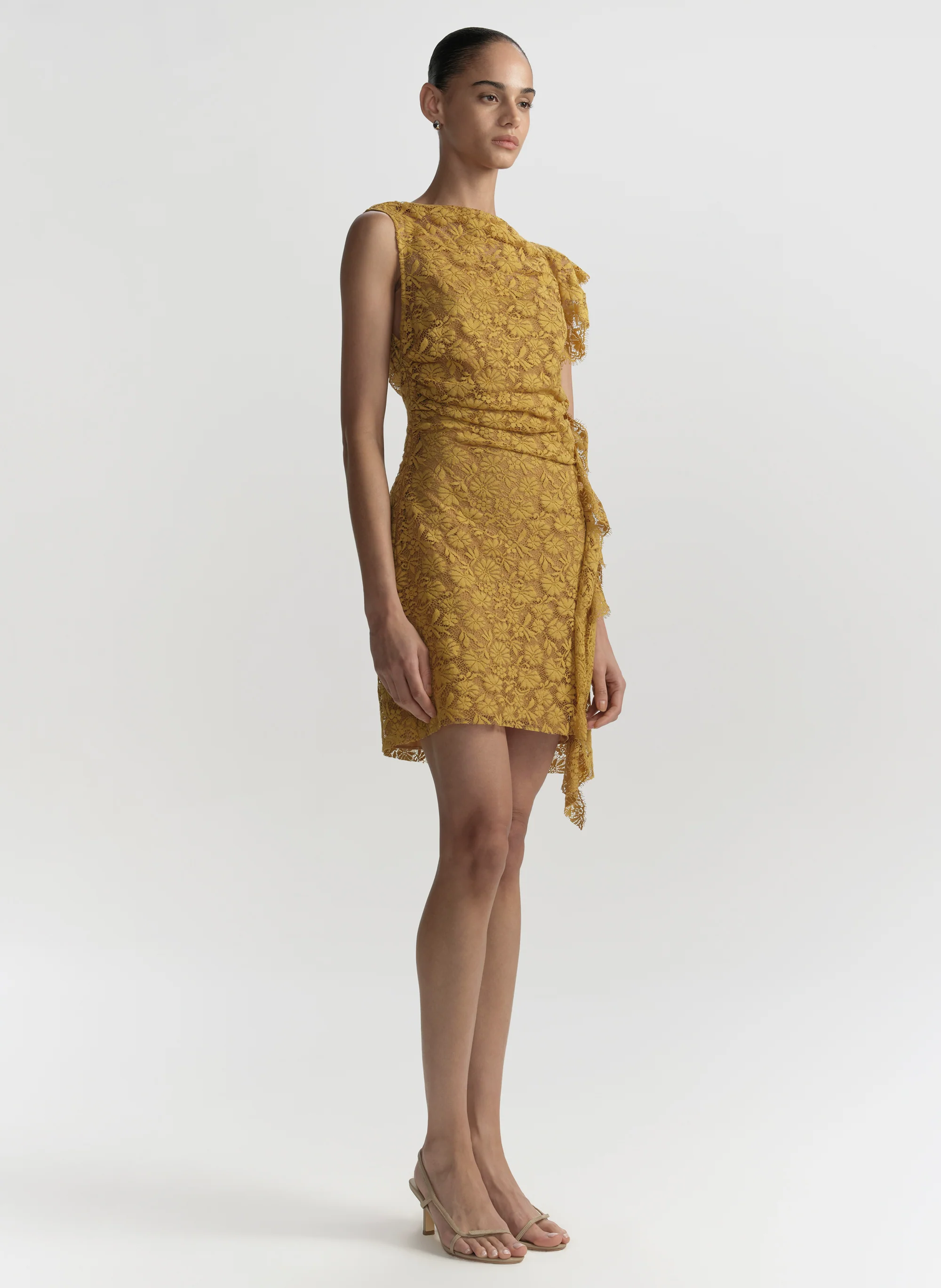 Astra Lace Mini Dress - Image 3