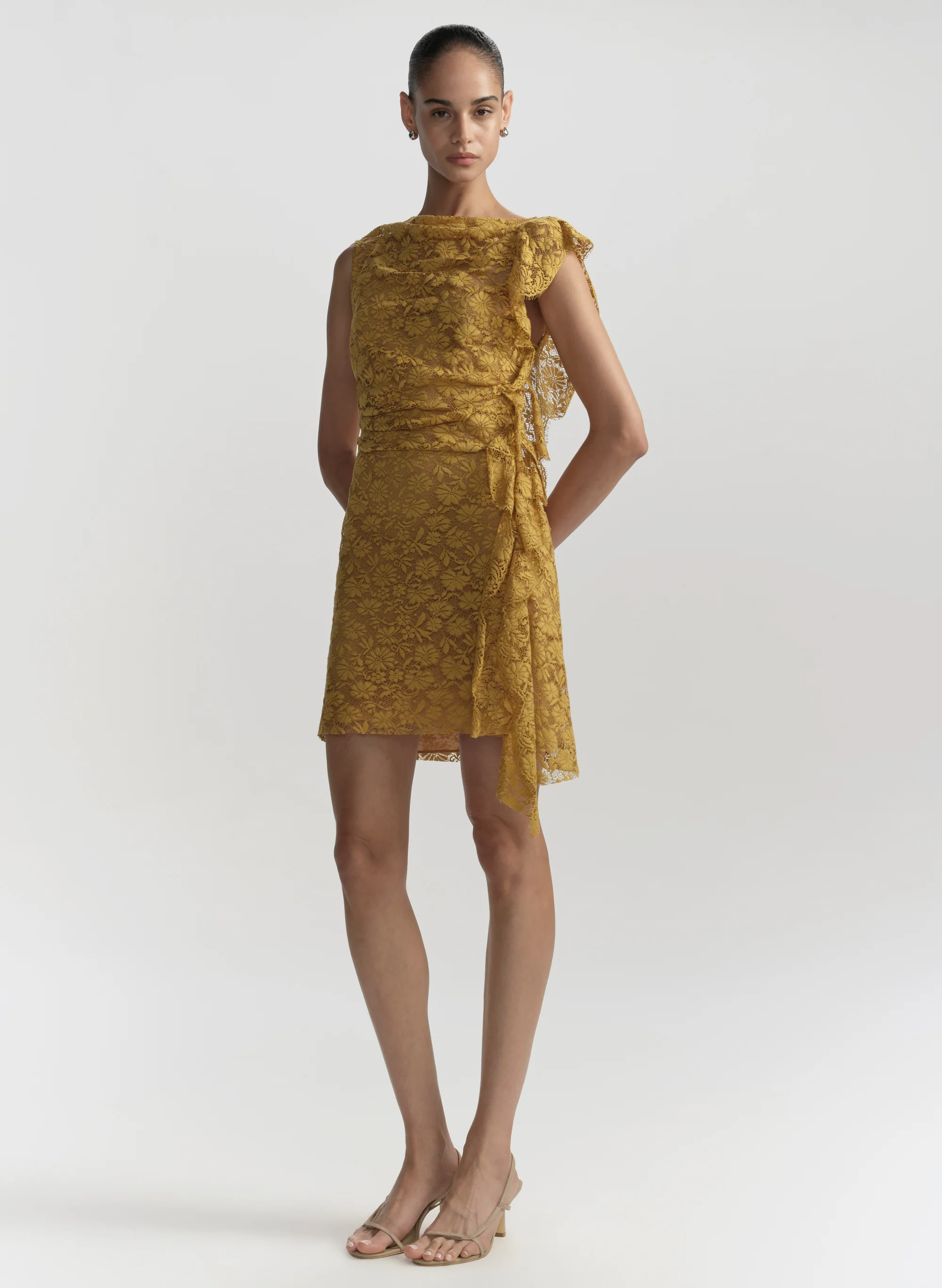 Astra Lace Mini Dress - Image 4