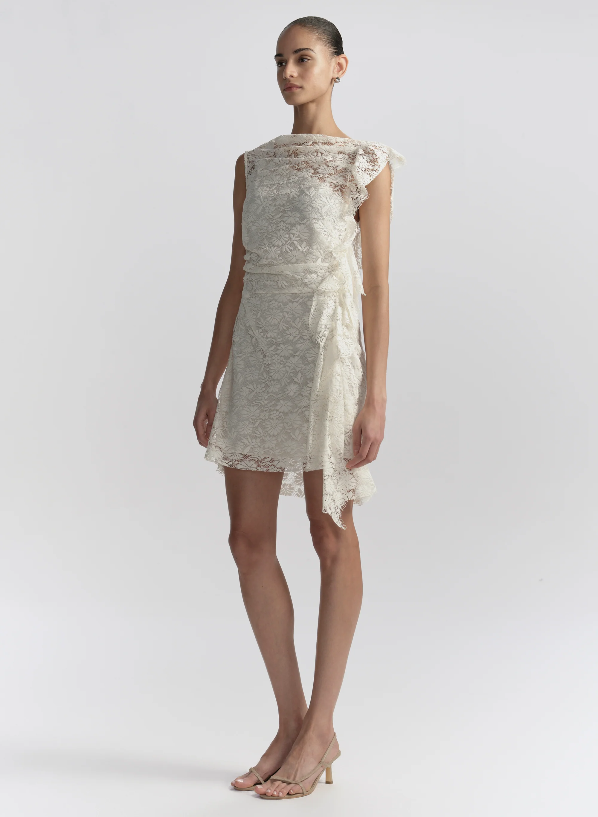 Astra Lace Mini Dress - Image 4