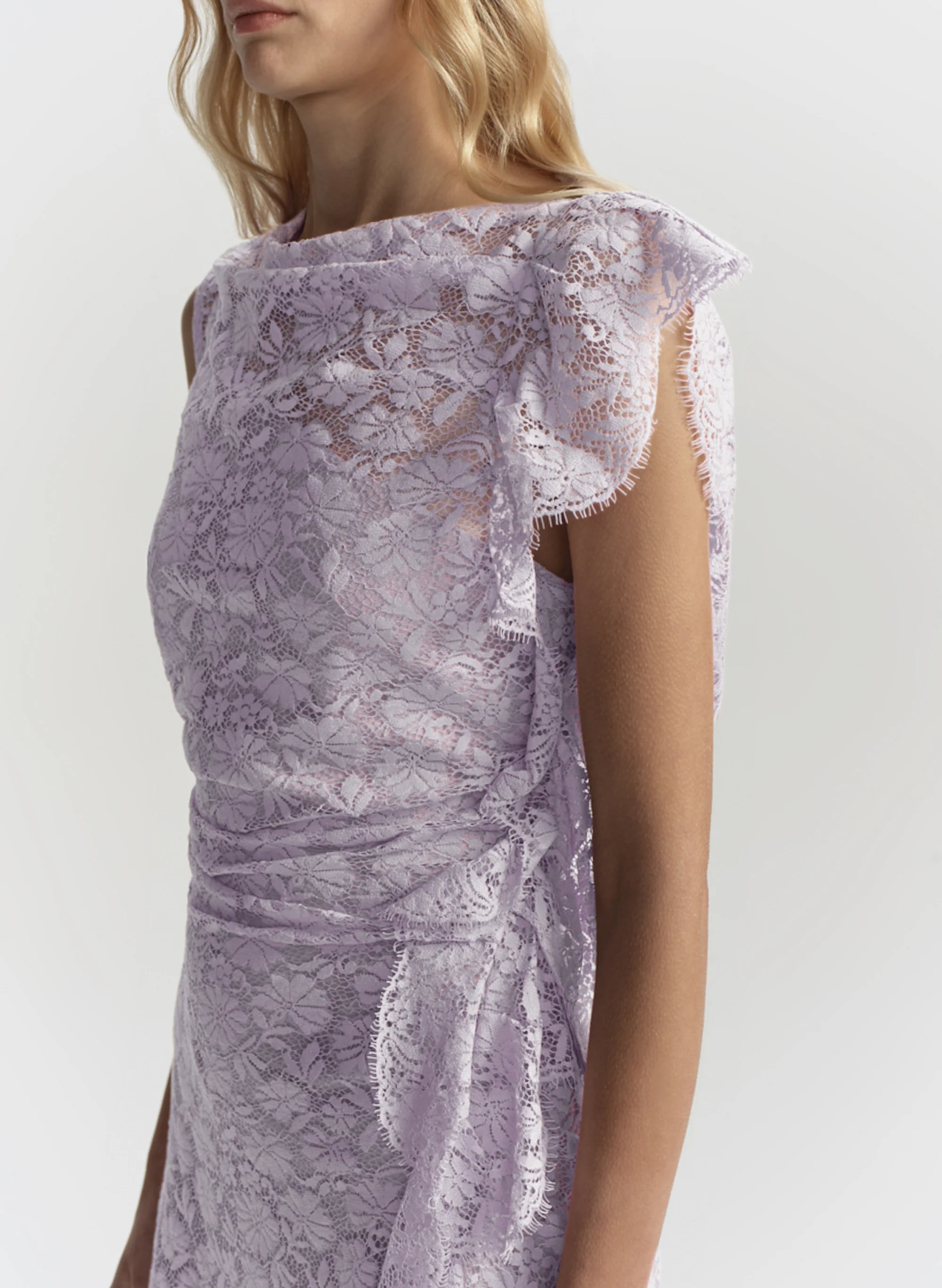 Astra Lace Mini Dress - Image 2