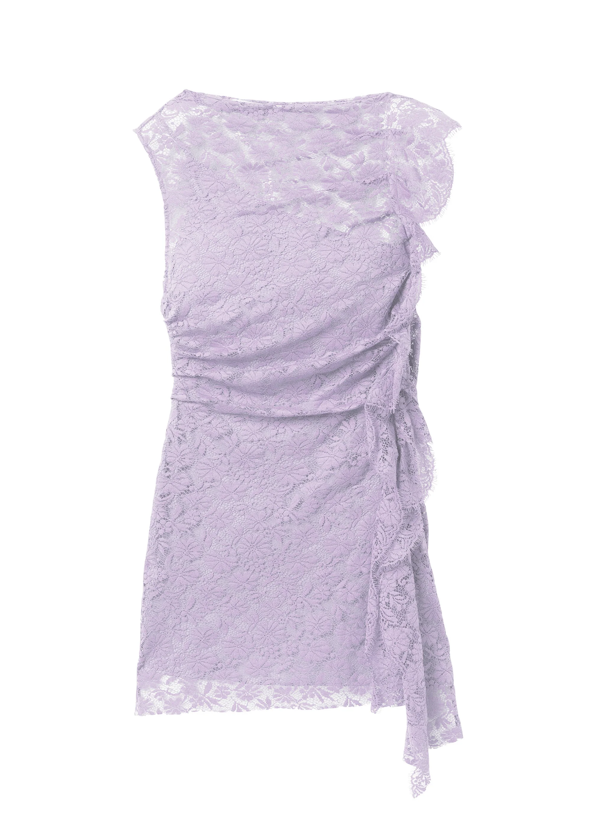 Astra Lace Mini Dress - Image 6