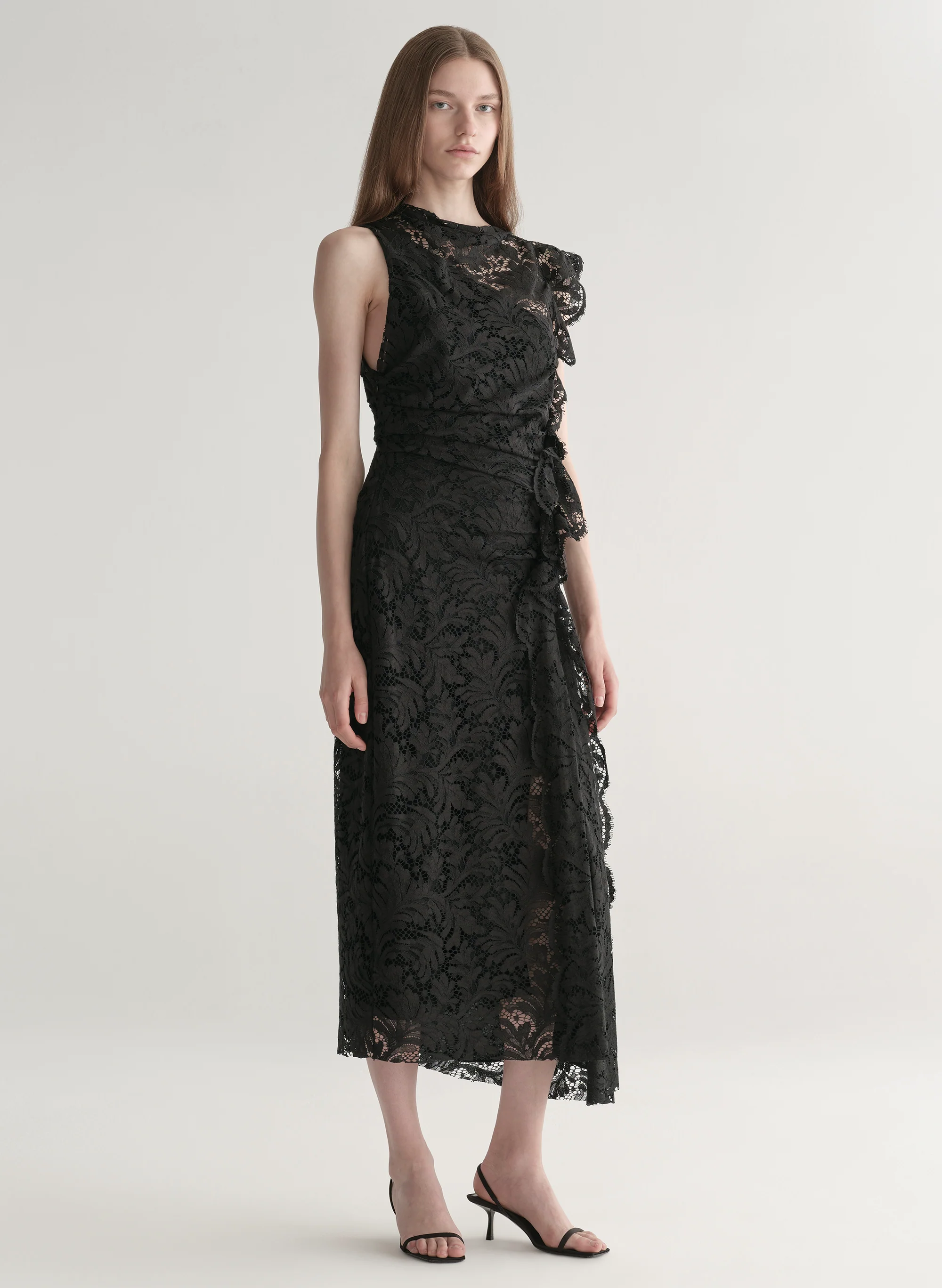 Astrid Lace Midi Dress - Image 3