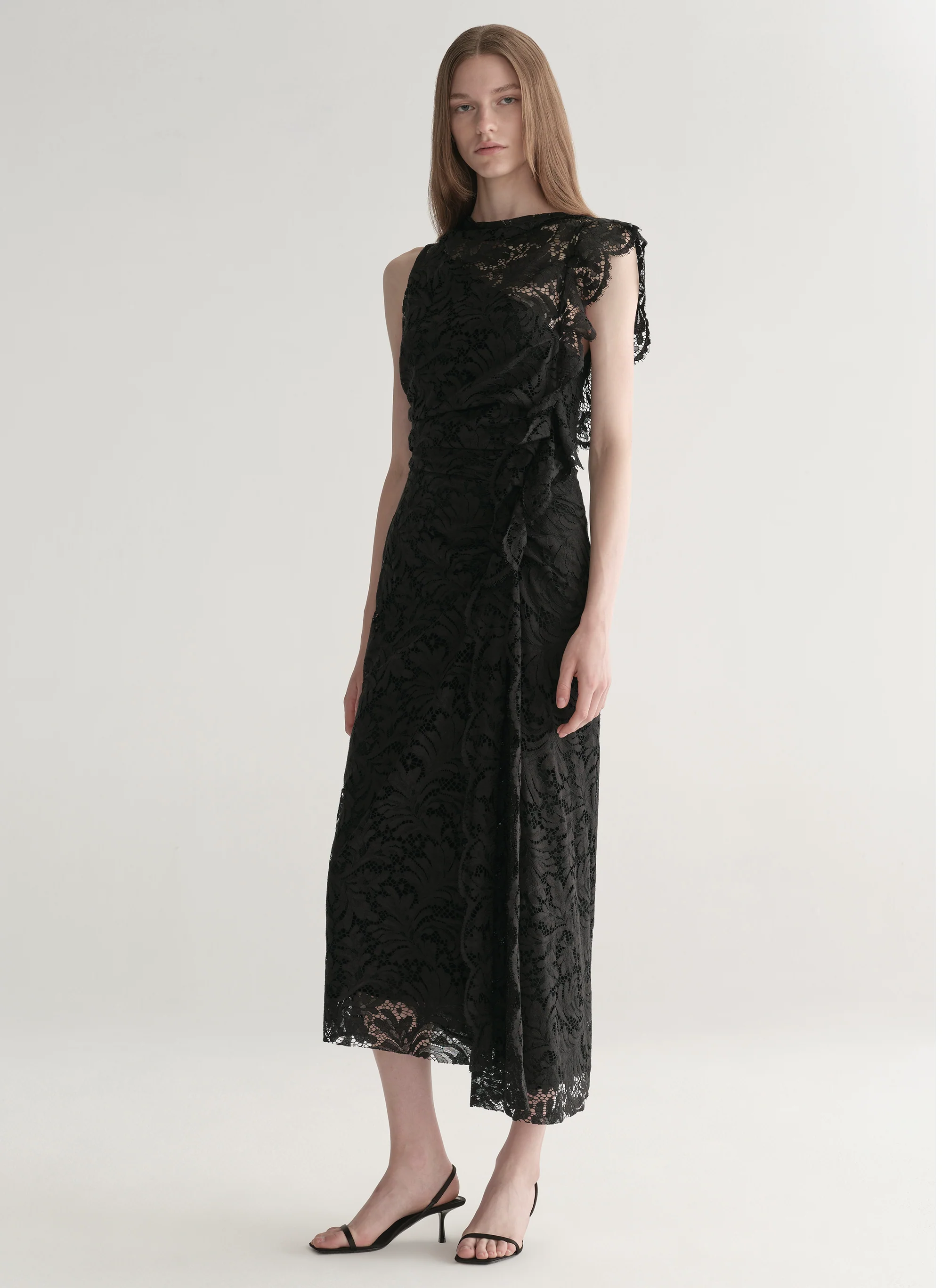 Astrid Lace Midi Dress - Image 4