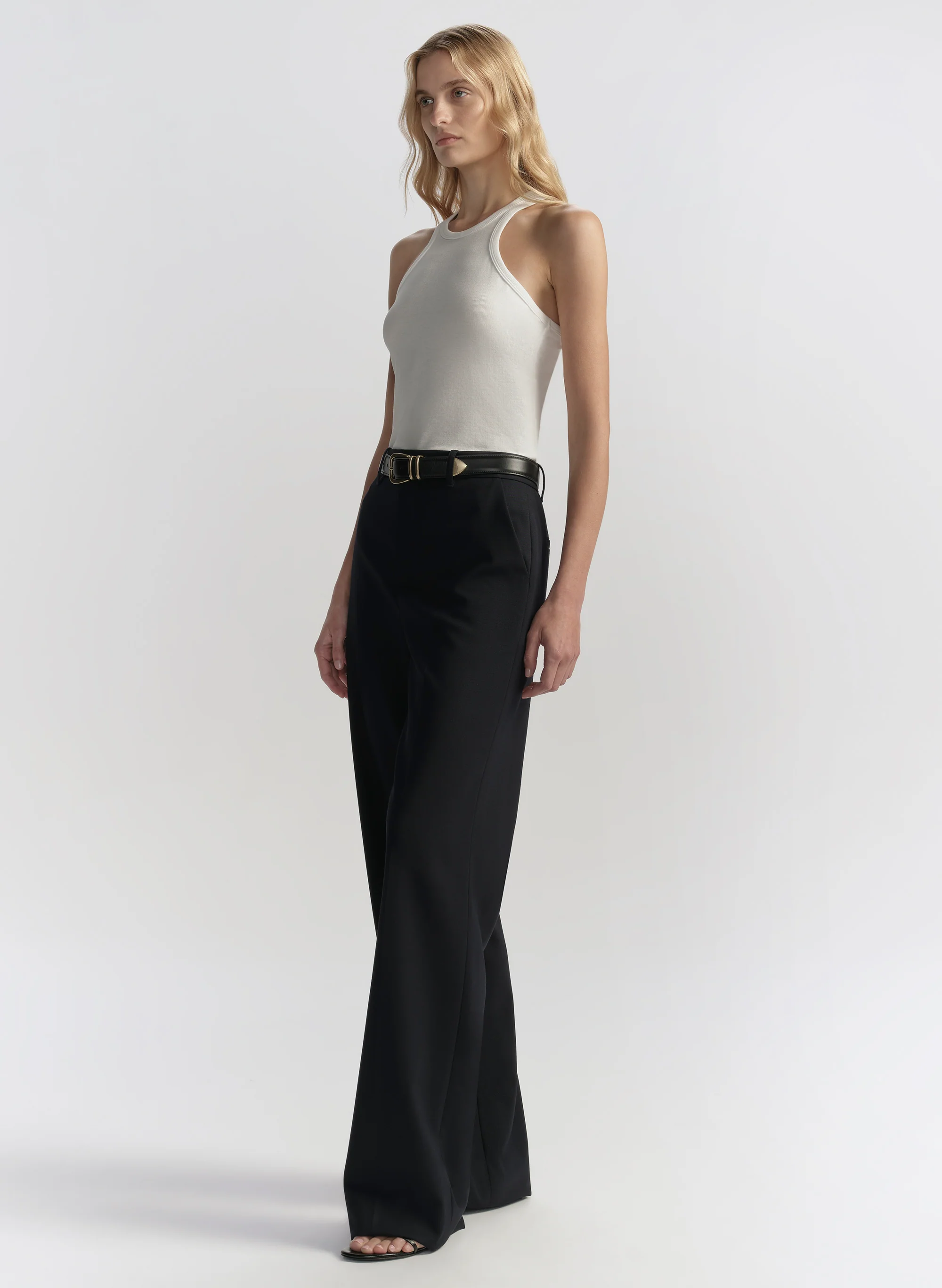 Dean Racerback Rib Knit Tank - Image 4