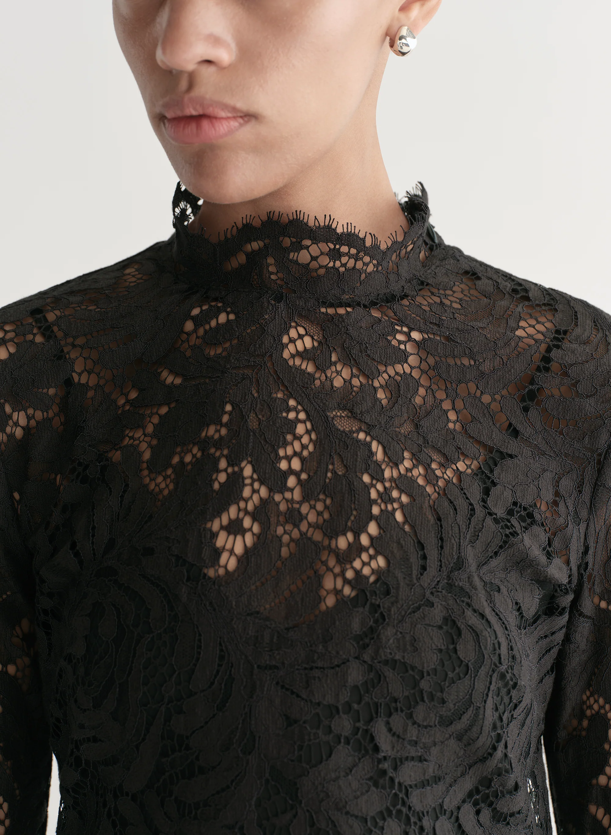 Eden Lace Mini Dress - Image 2