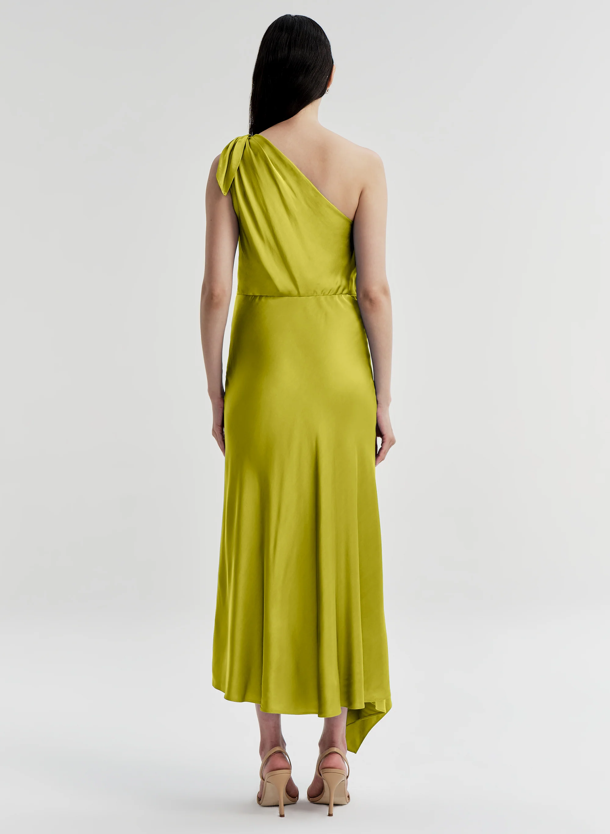 Eliana One Shoulder Midi Dress - Image 5