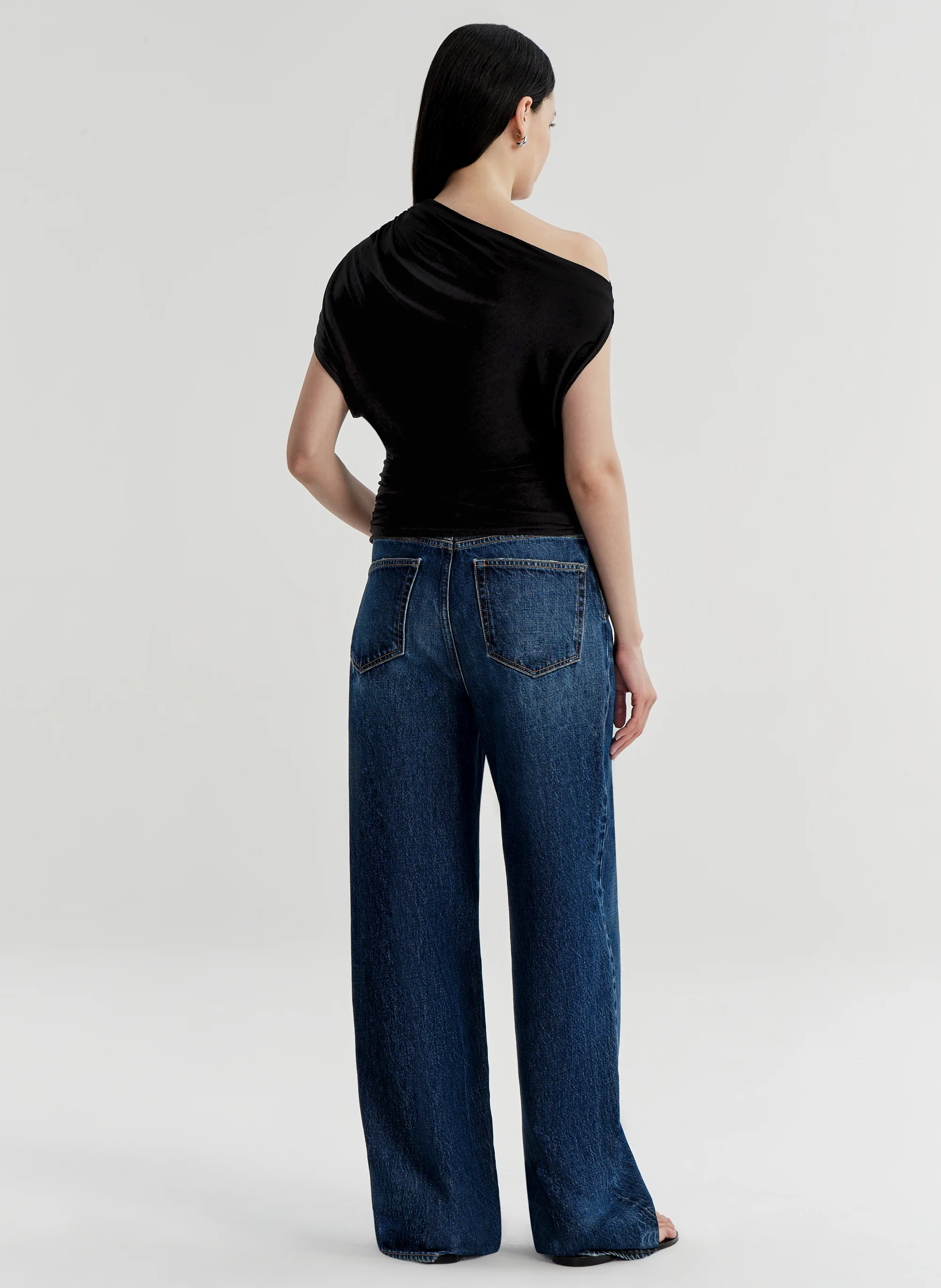 Emi One Shoulder Tee - Image 5