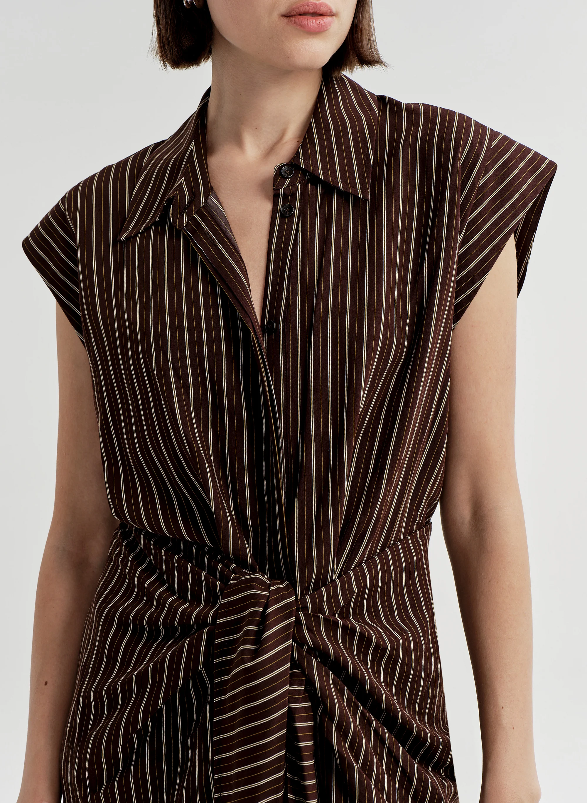 Emilia Striped Midi Dress - Image 2