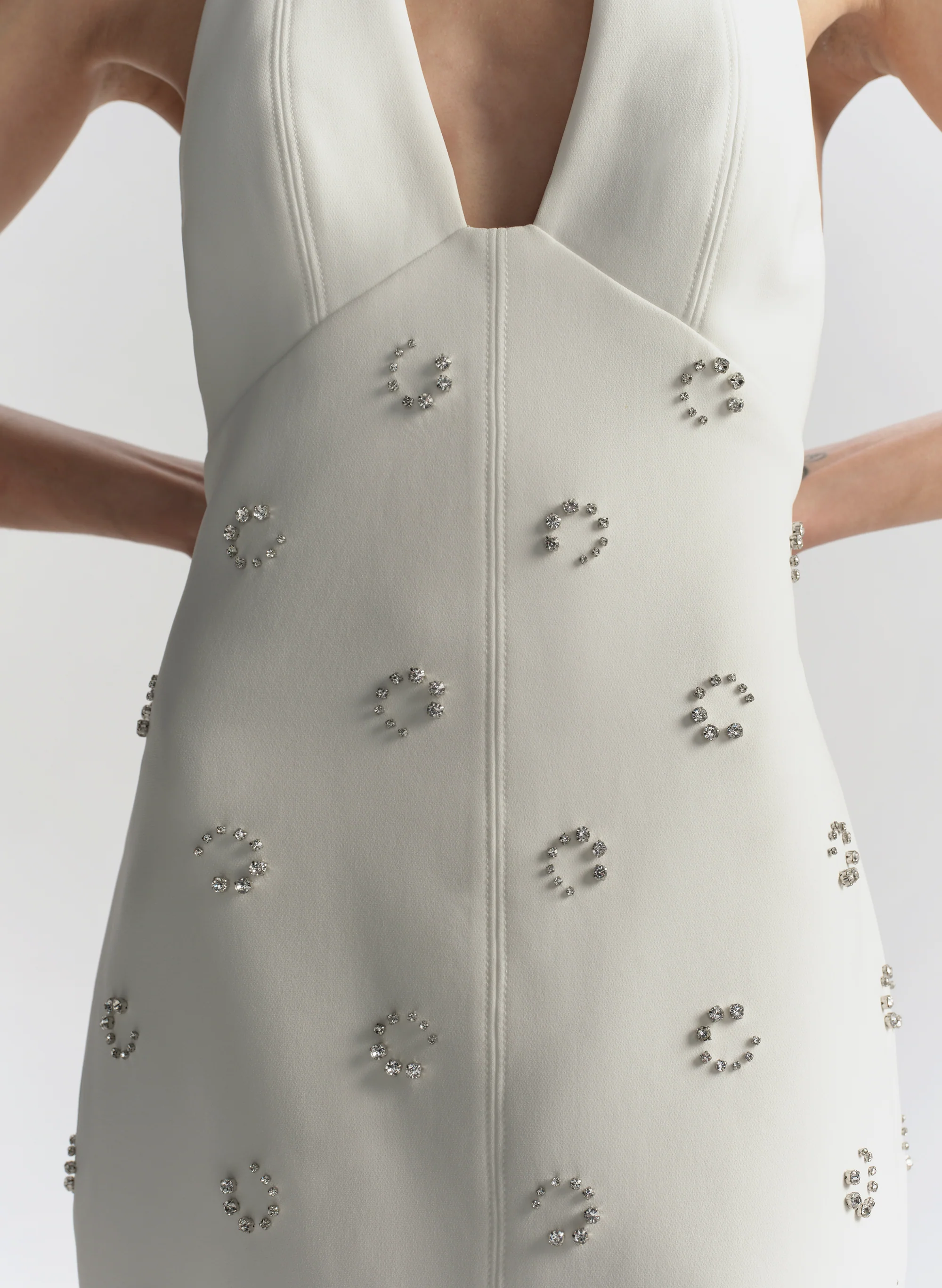 Eva Embellished Midi Dress - Image 2