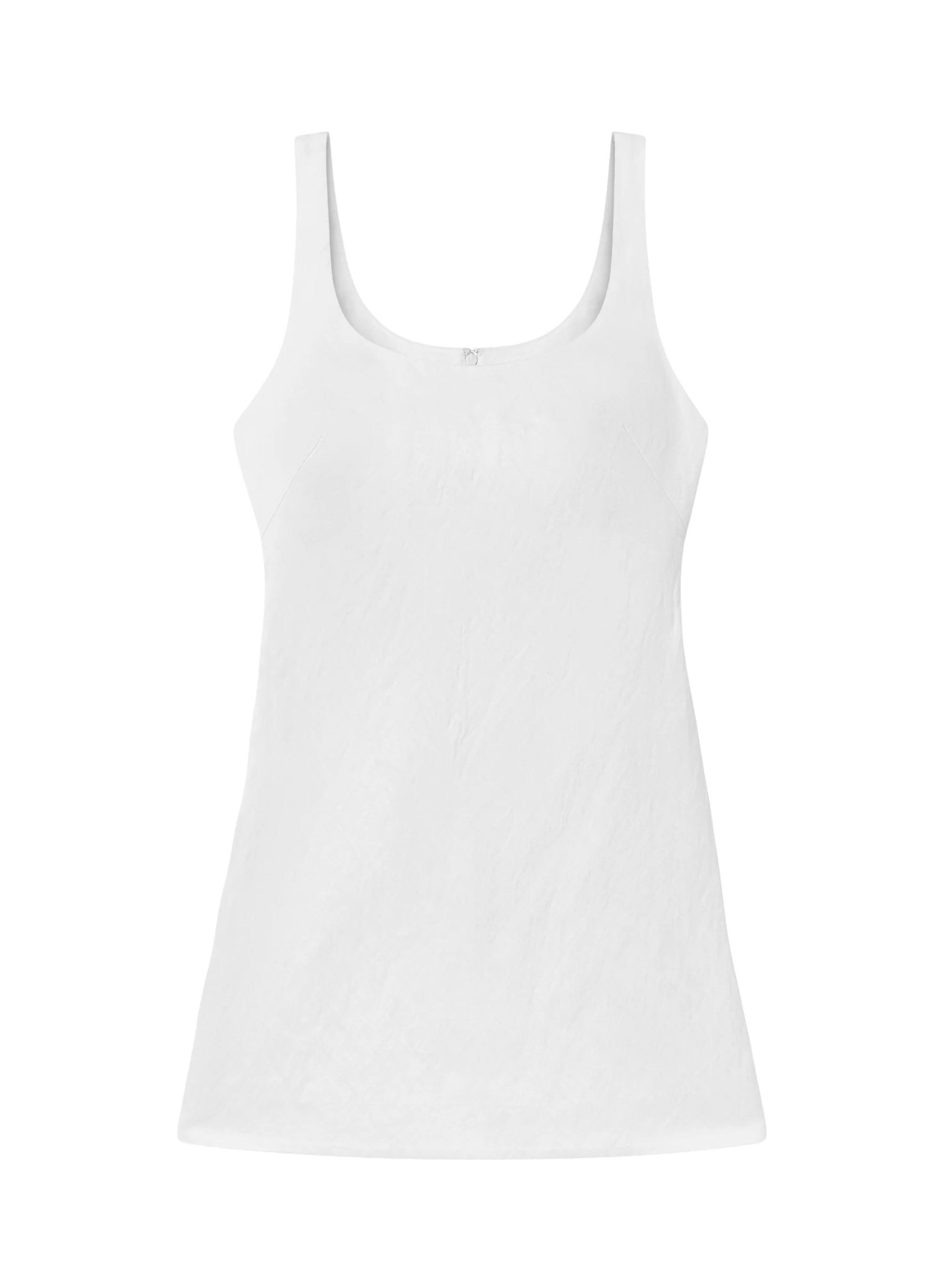 Faye Satin Mini Dress - Image 6