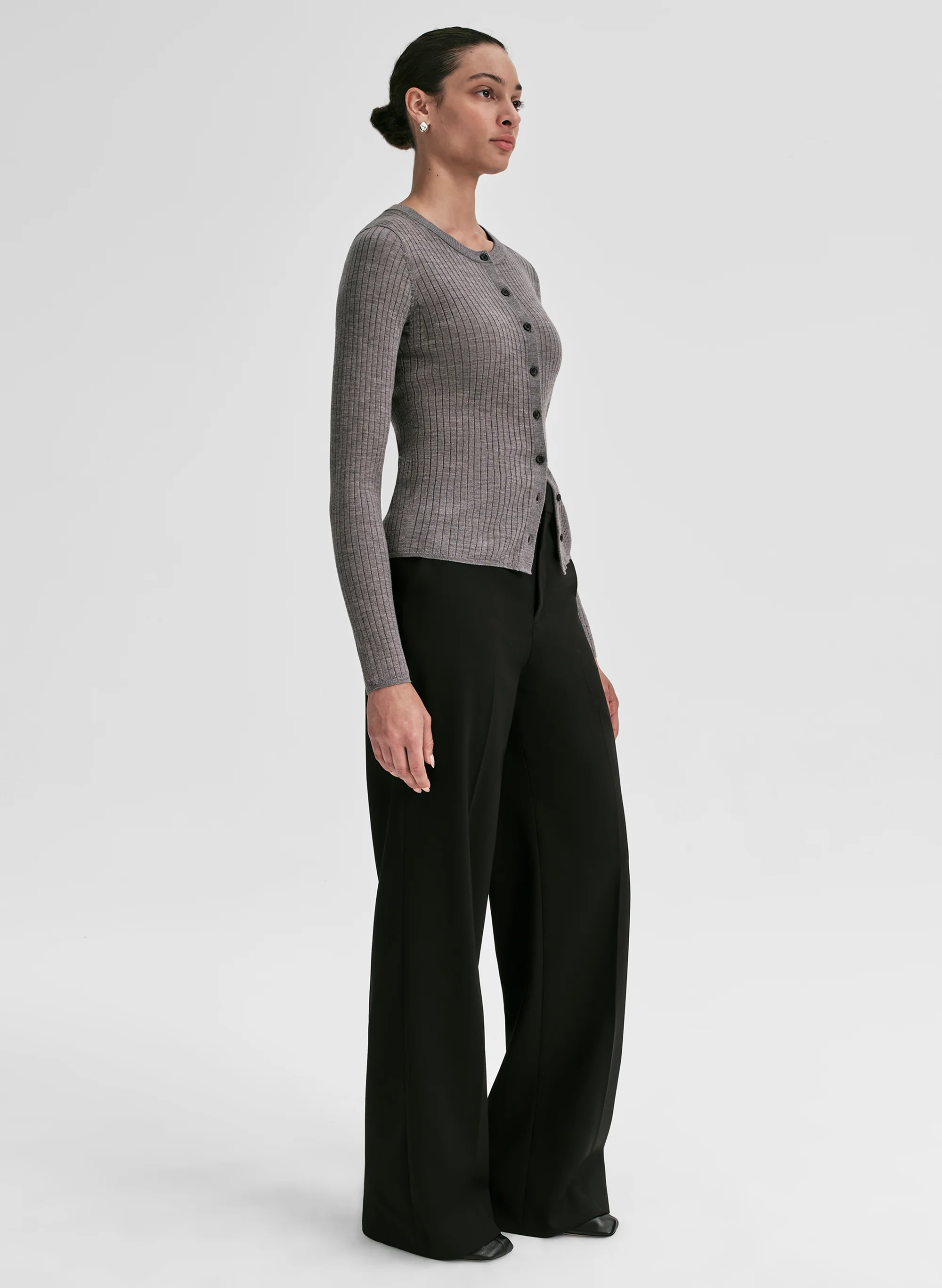 Fisher Fine Merino Cardigan - Image 3