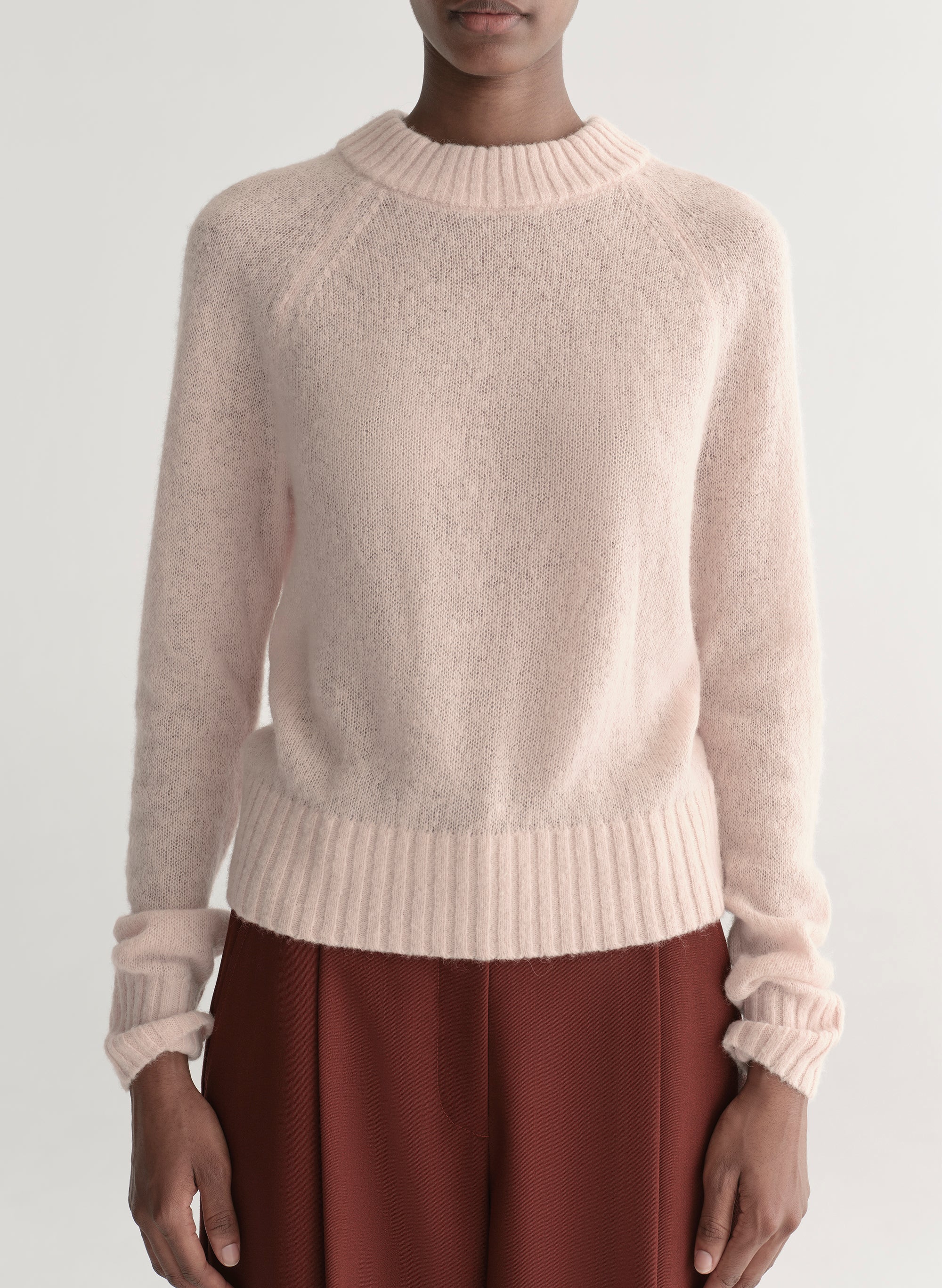 Frankie Brushed Alpaca Sweater - Image 2