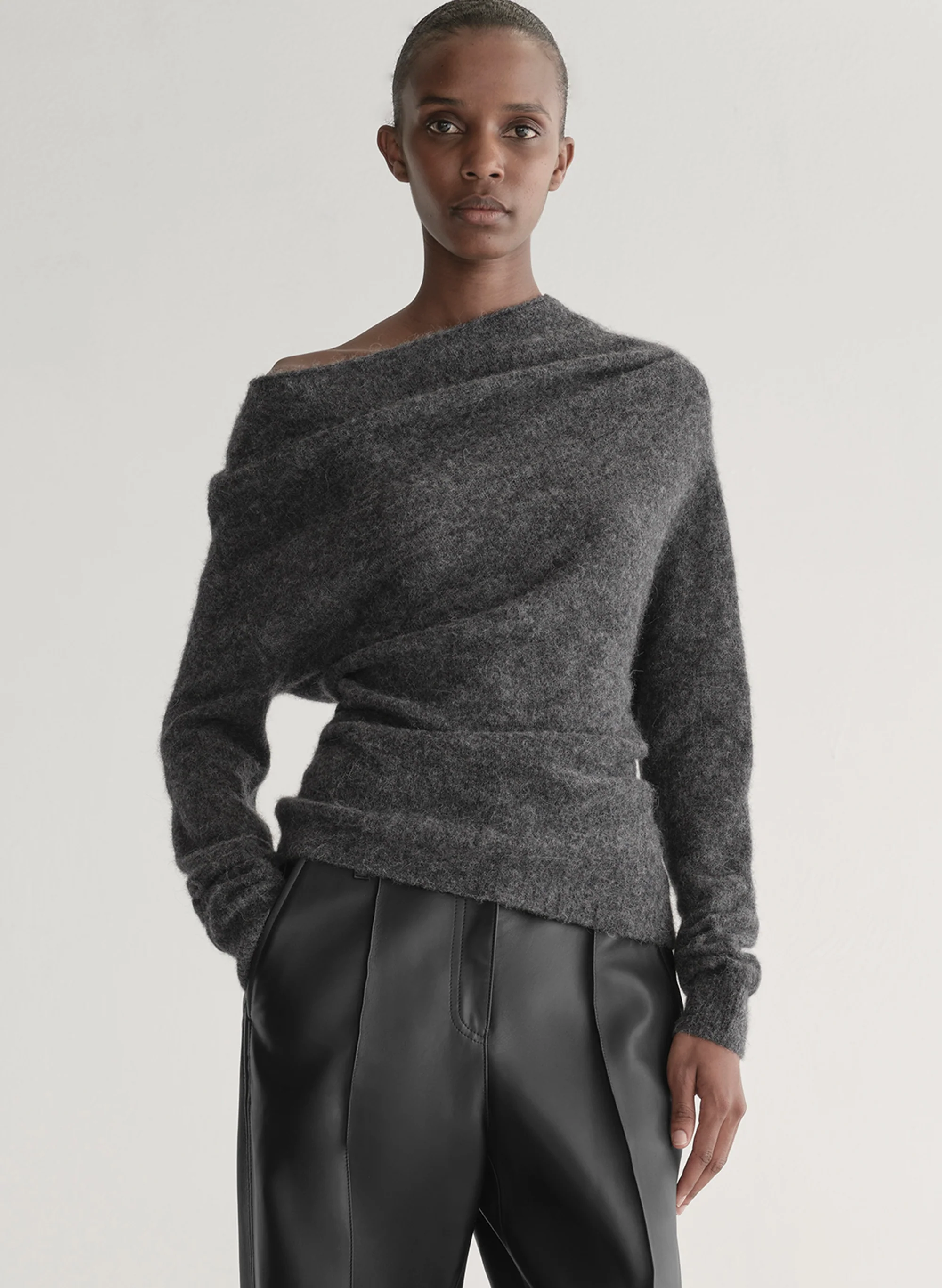 Freya Brushed Alpaca Sweater