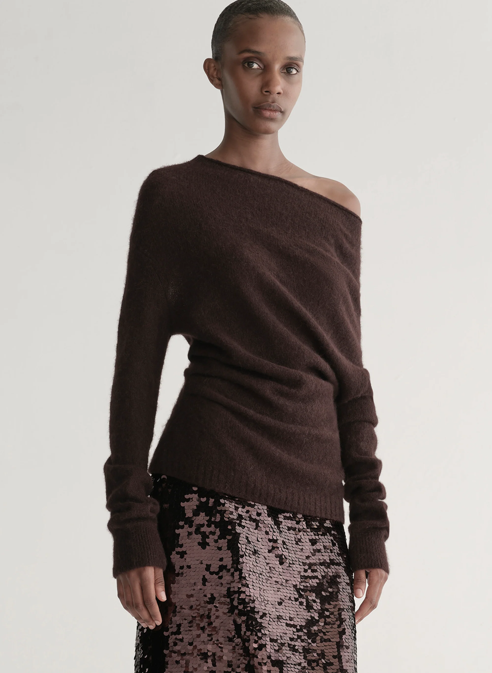 Freya Brushed Alpaca Sweater