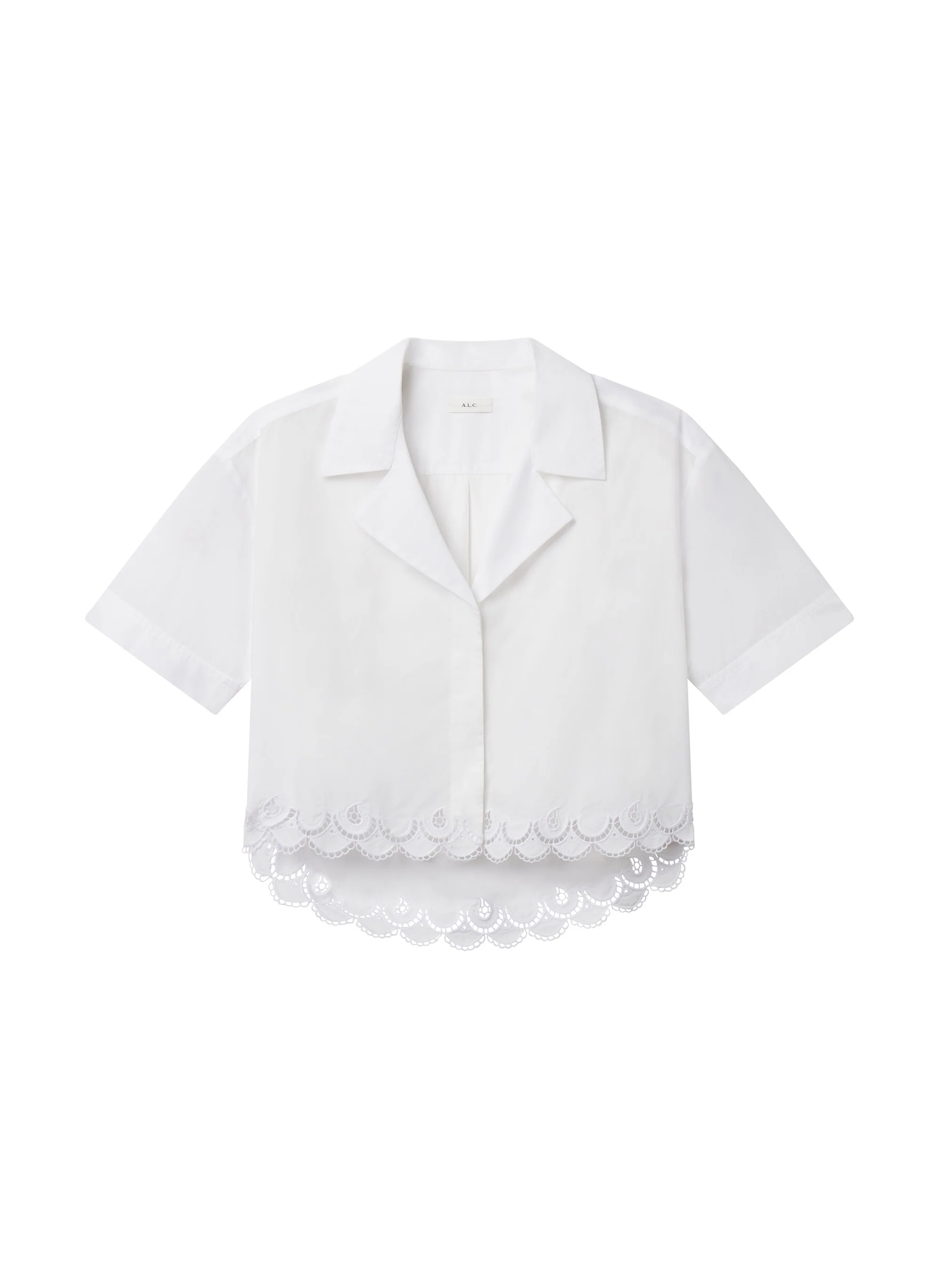 Gabrielle Embroidered Cotton Shirt - Image 6