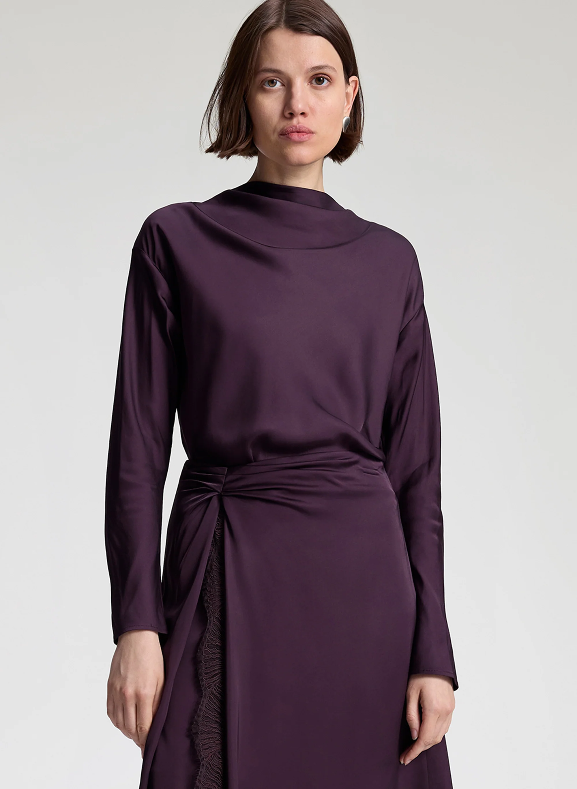 Georgia Satin Top