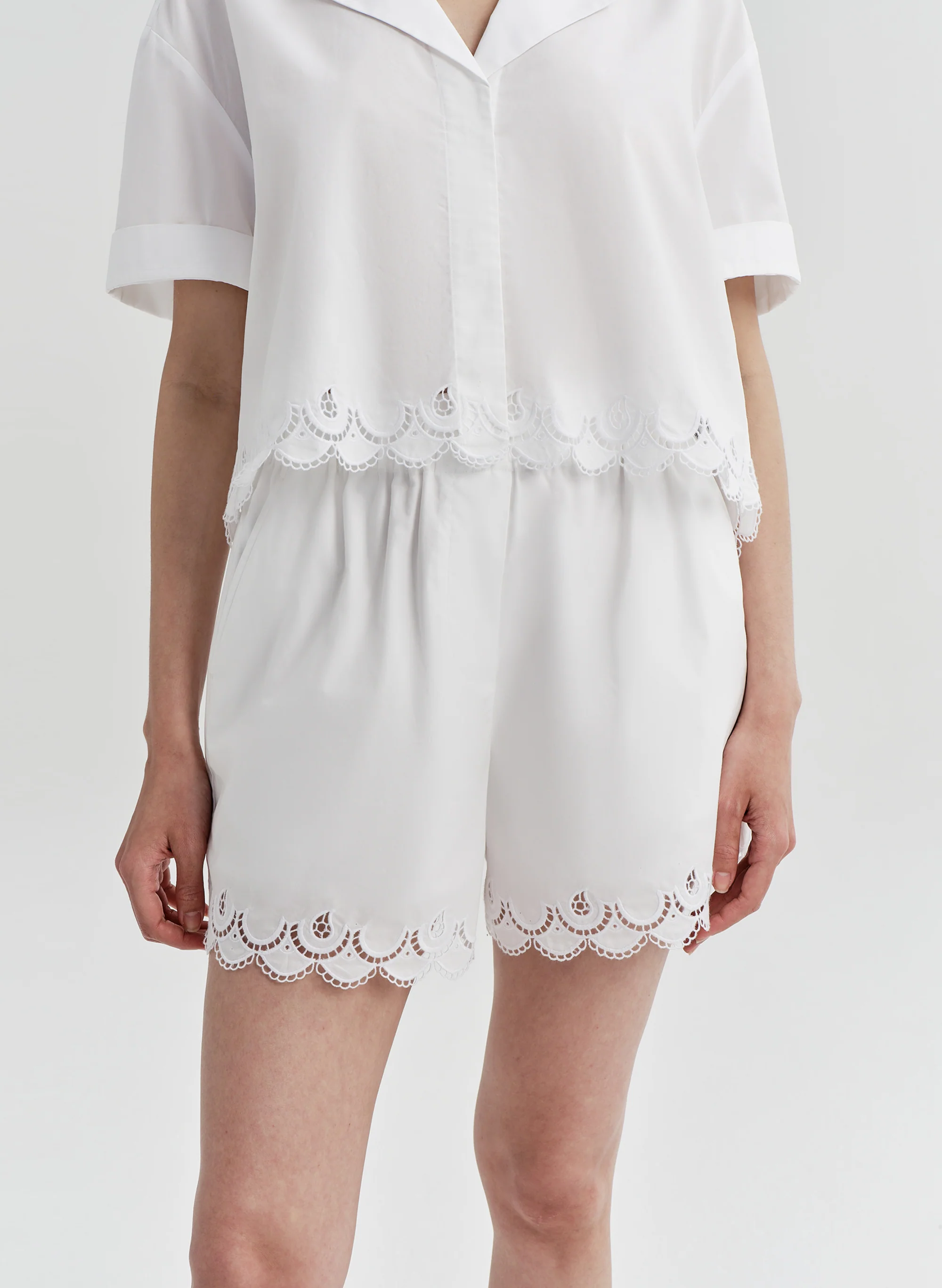 Gigi Embroidered Cotton Short - Image 3