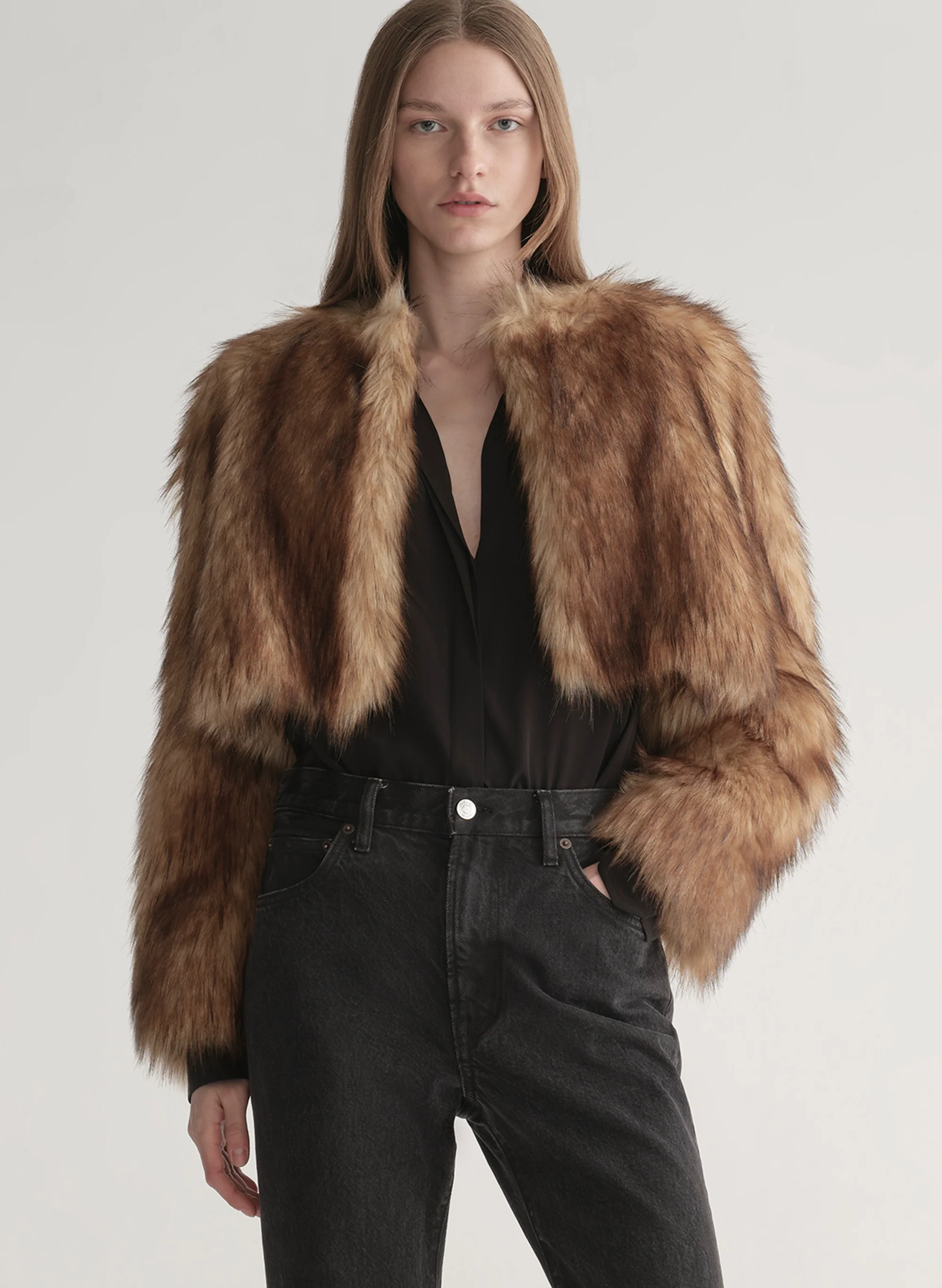 Gina Faux Fur Jacket