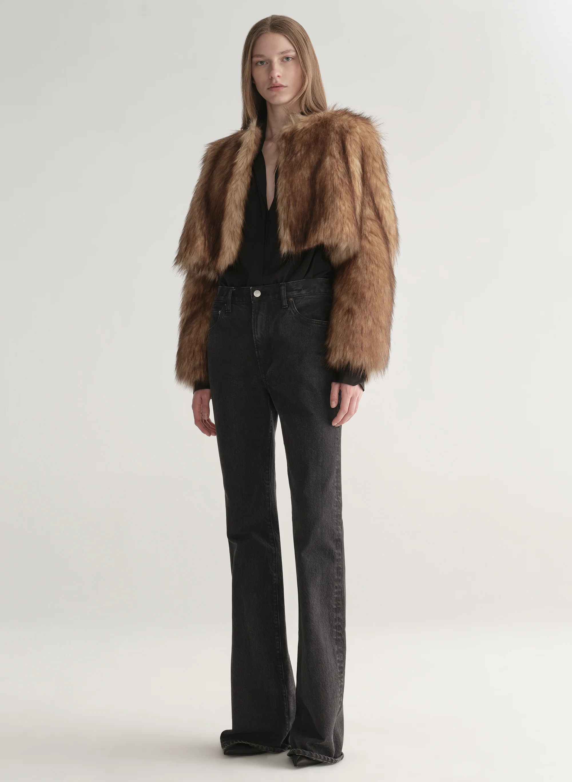 Gina Faux Fur Jacket - Image 4