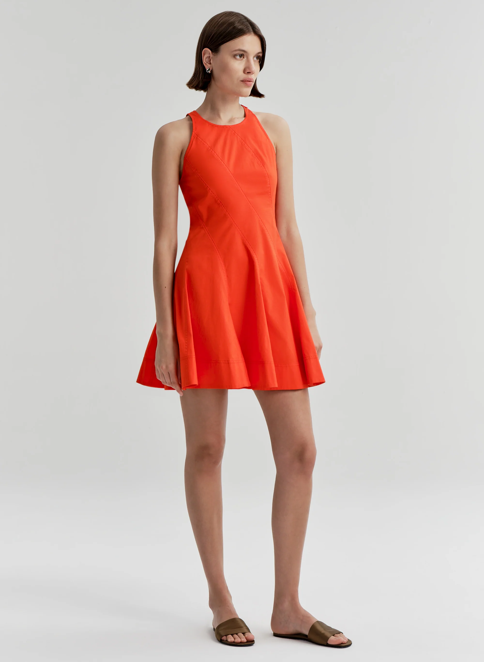 Grace Cotton Mini Dress - Image 4