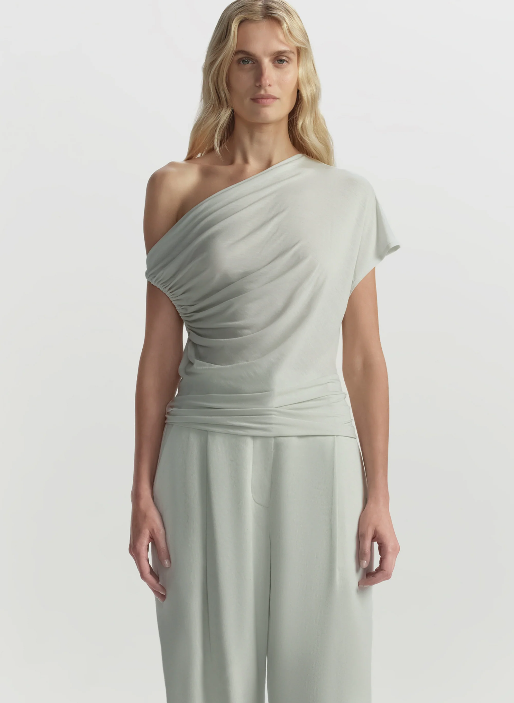 Halle One Shoulder Tee