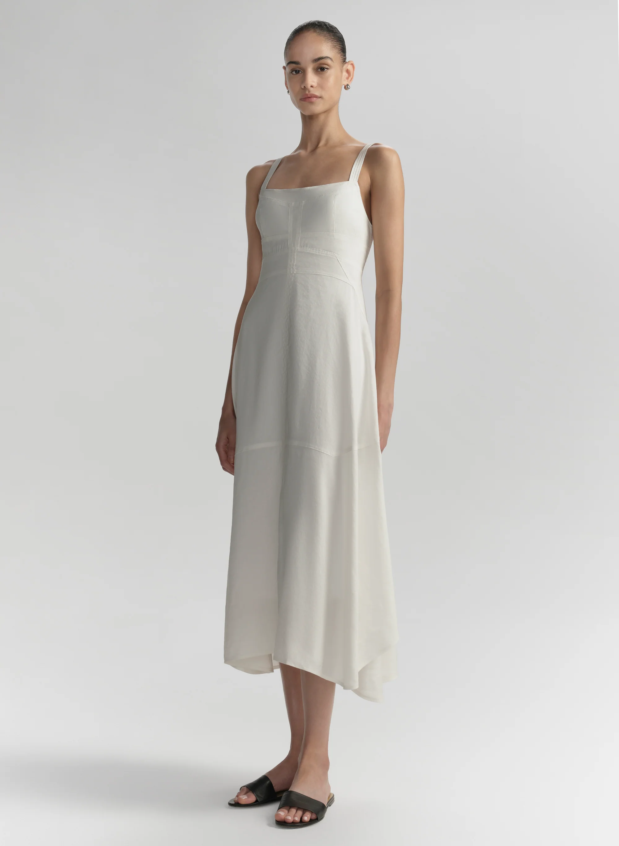 Harlow Linen Midi Dress - Image 4