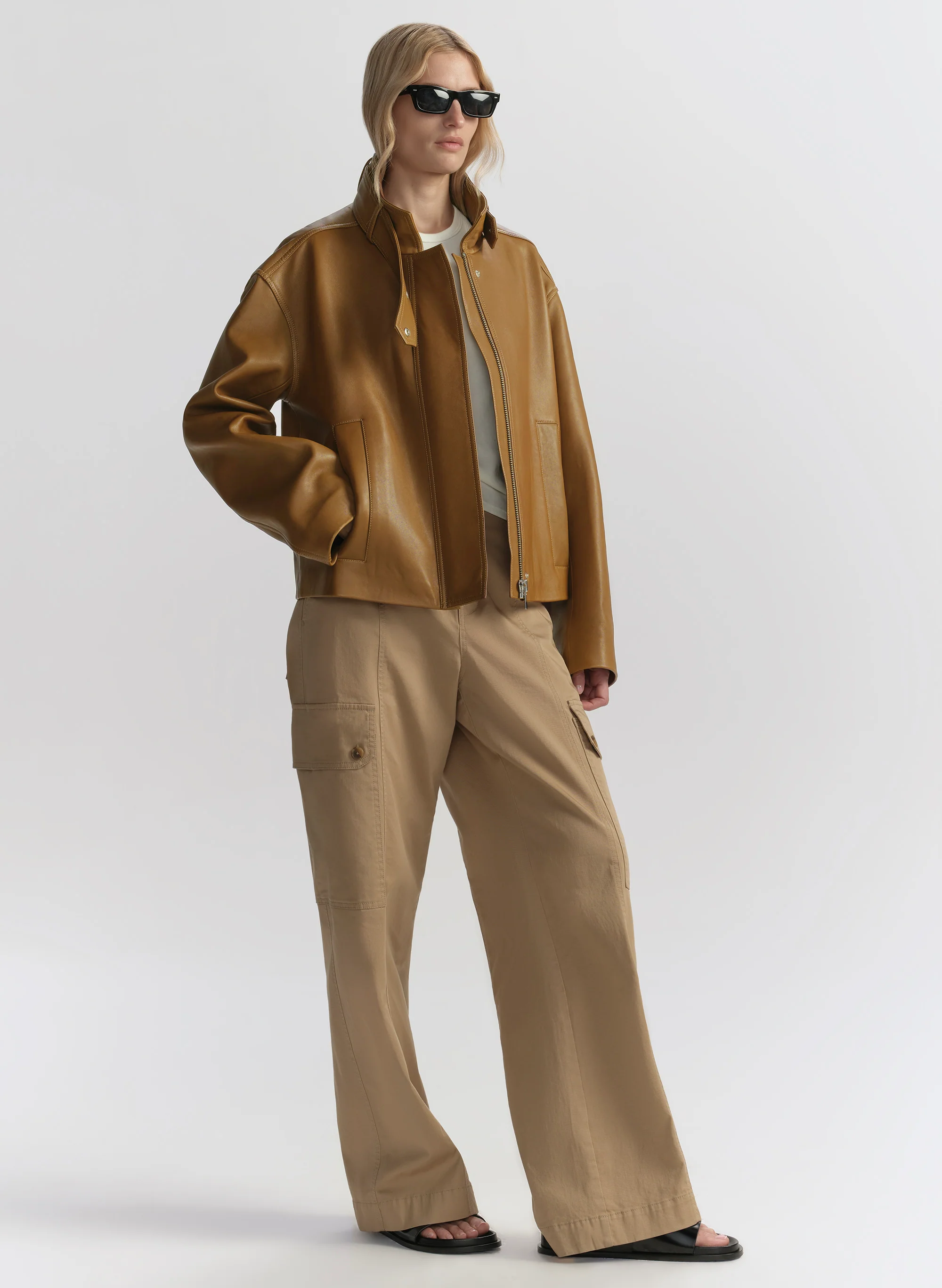 Hudson Leather Jacket - Image 3