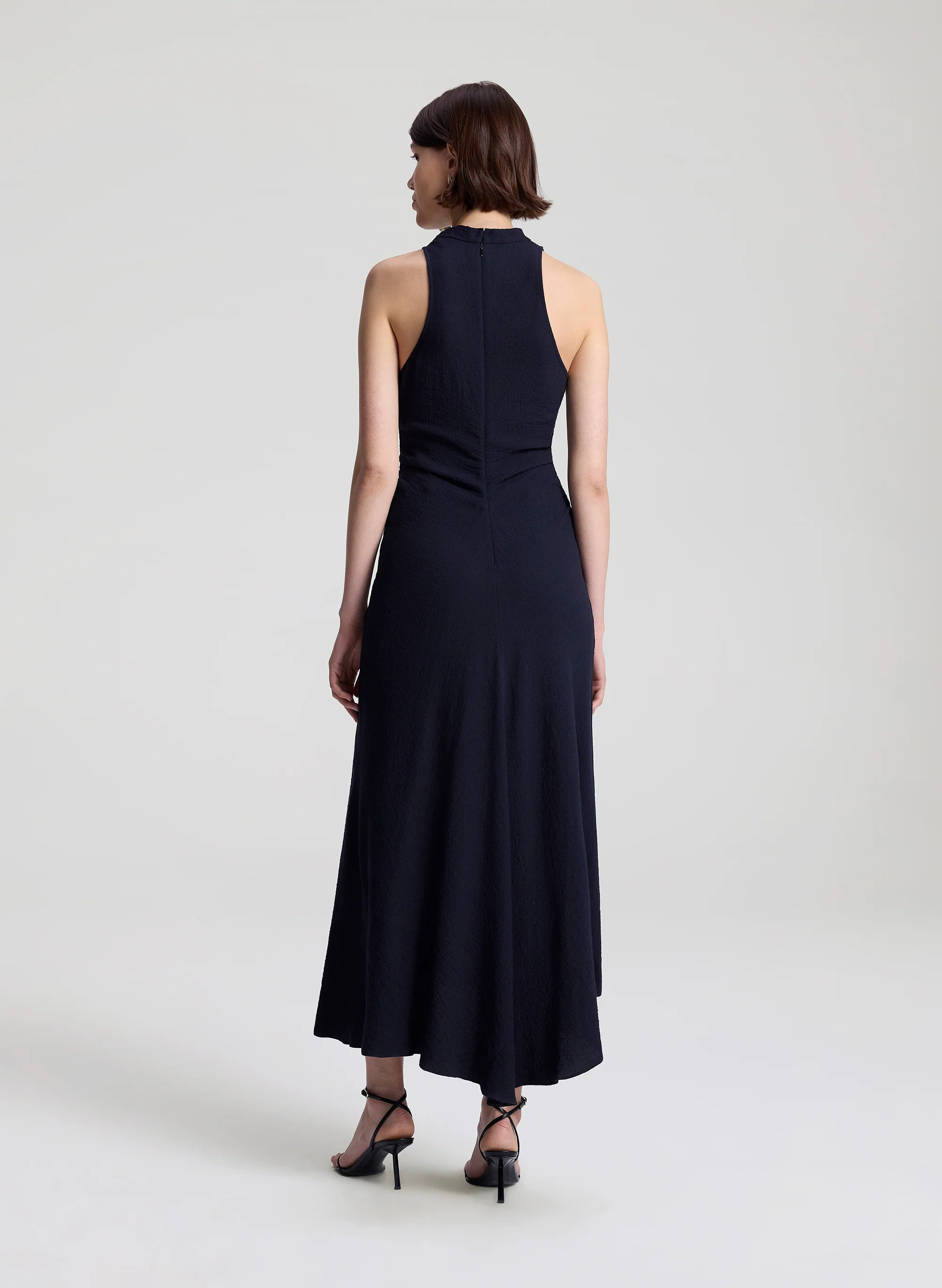 Inez Textured Midi Dress - Image 5