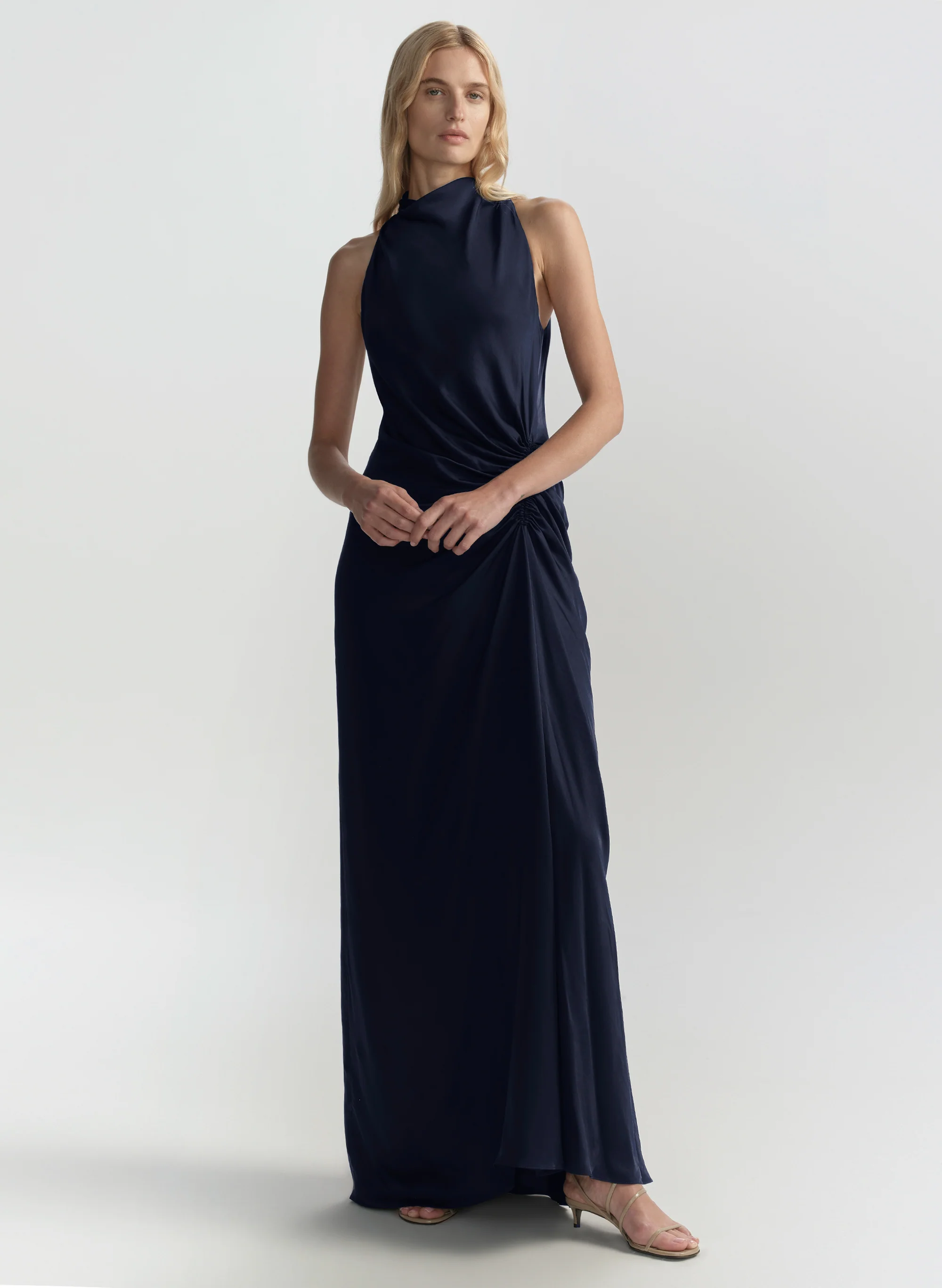 Inez Satin Gown - Image 3