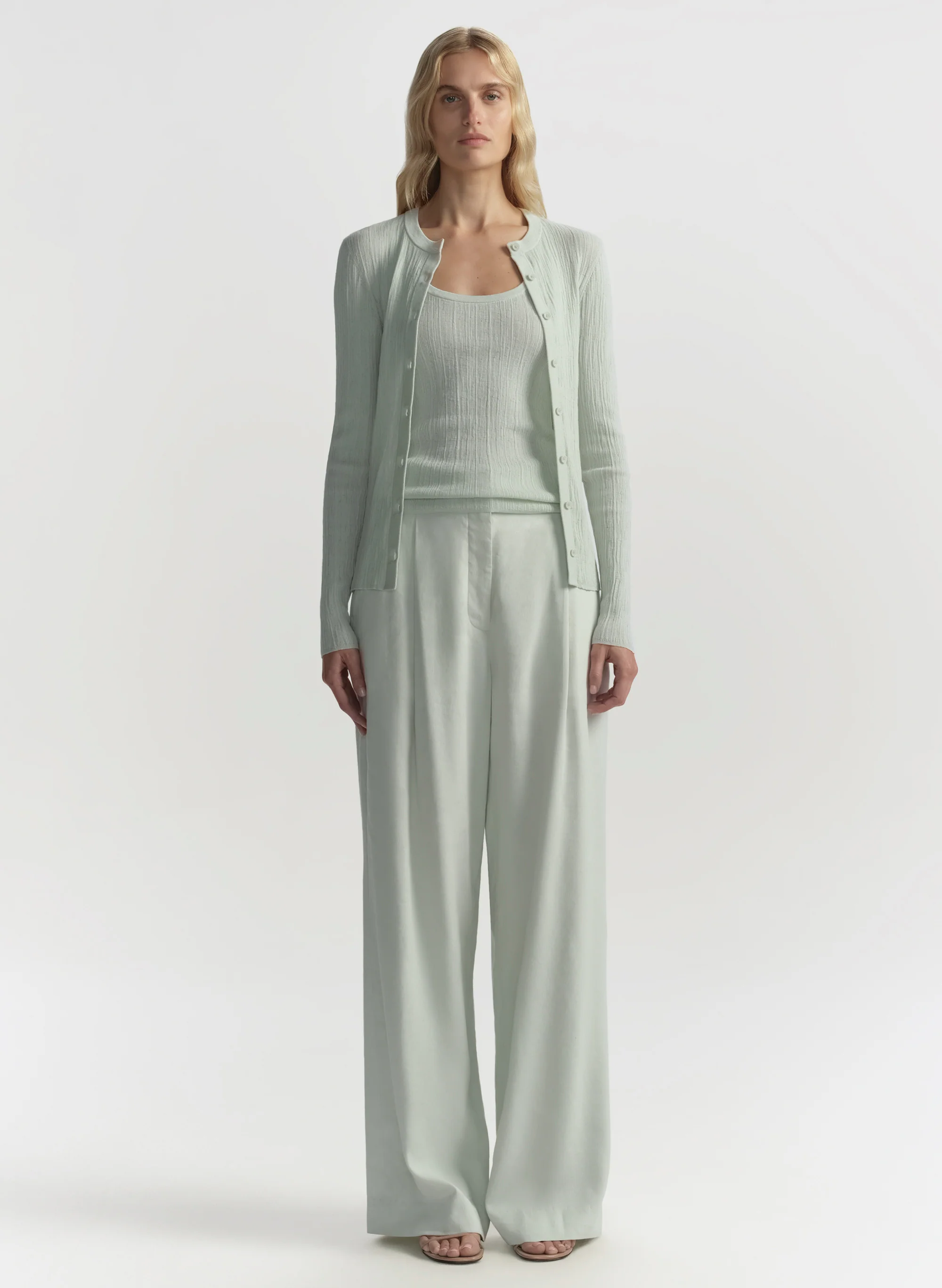 Iris Fine Cotton Knit Tank - Image 6