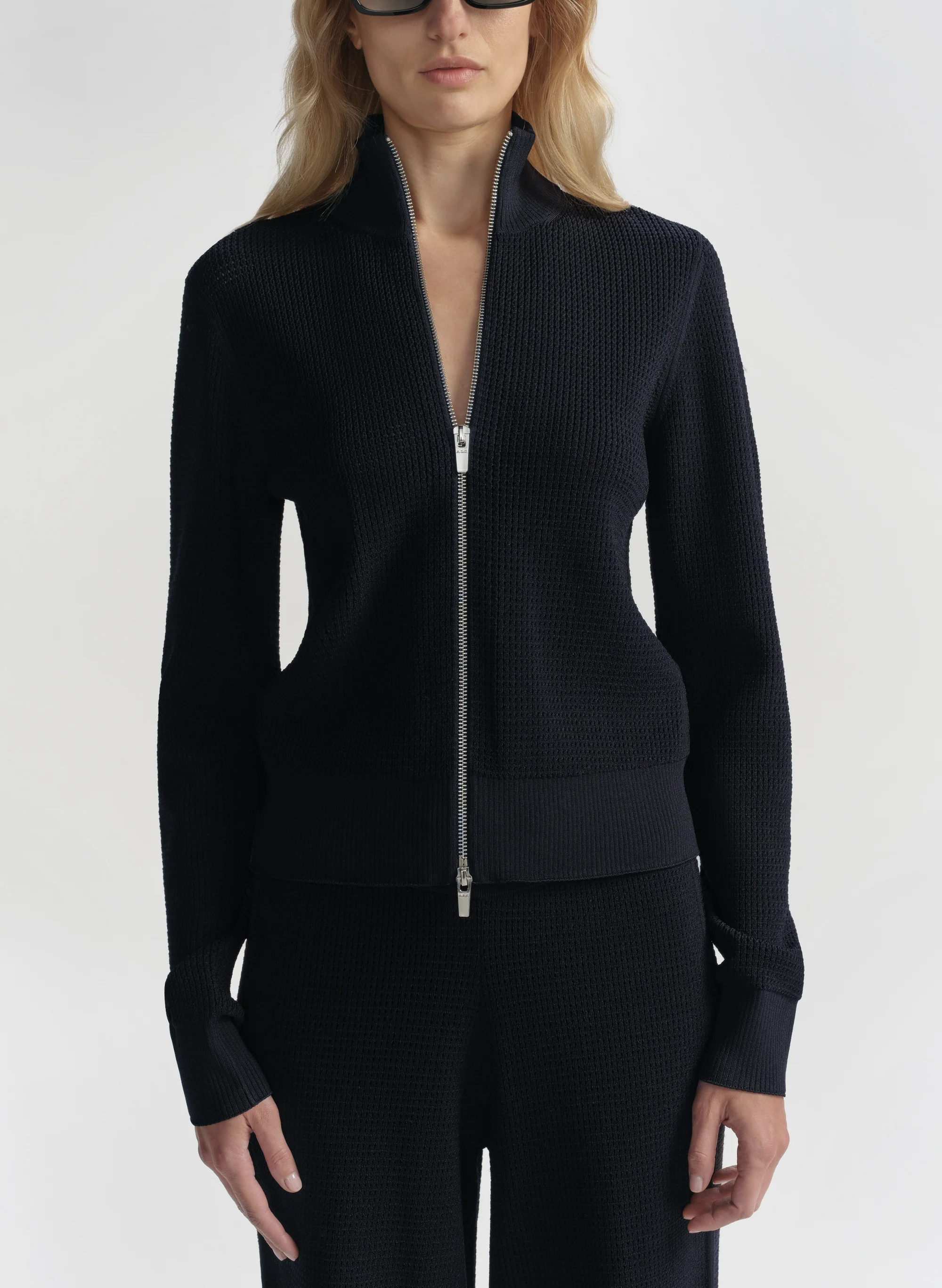 Jax Knit Pointelle Cardigan - Image 2