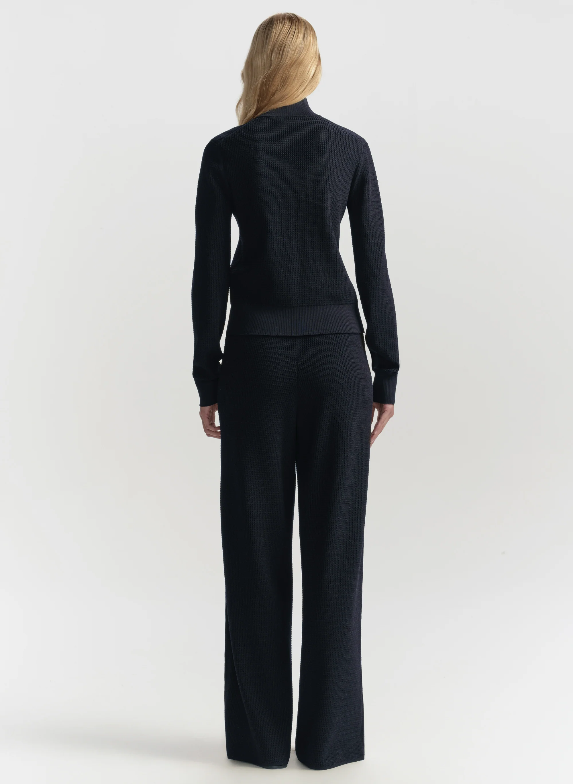 Jax Knit Pointelle Cardigan - Image 5