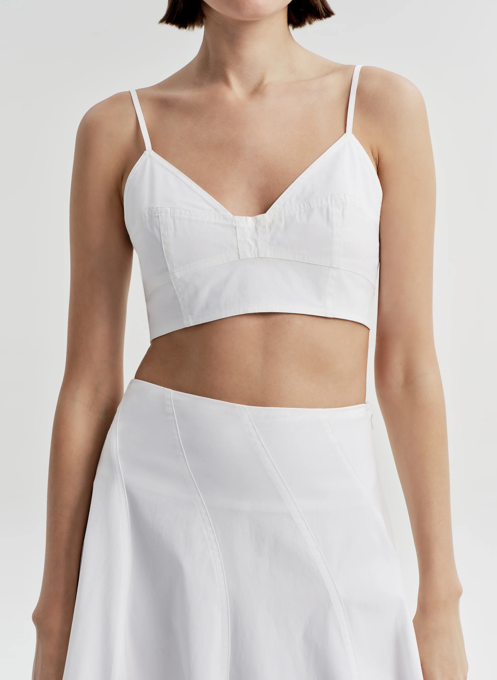 Joan Stretch Cotton Bra Top - Image 2