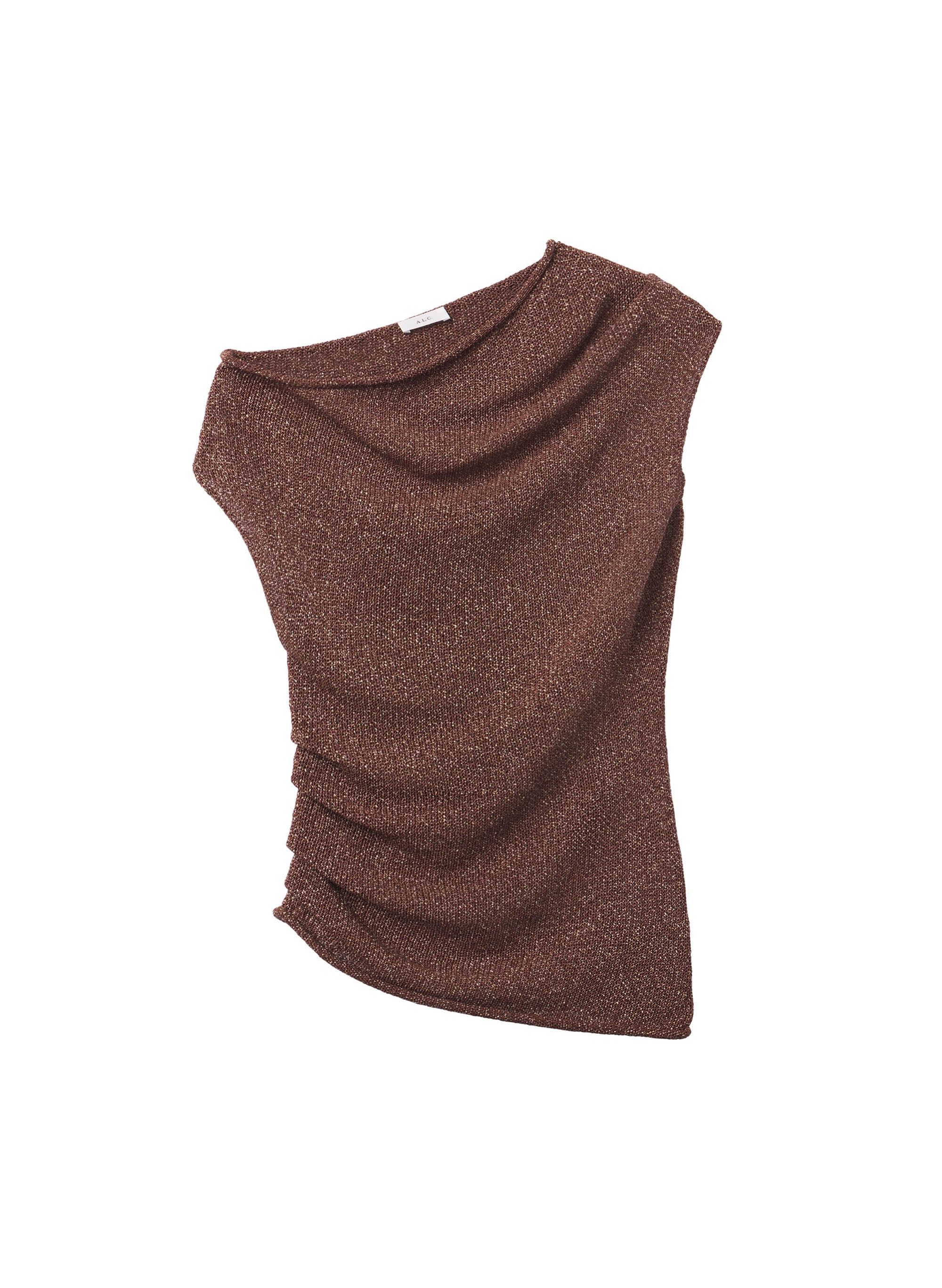 Joni Knit One Shoulder Top - Image 6