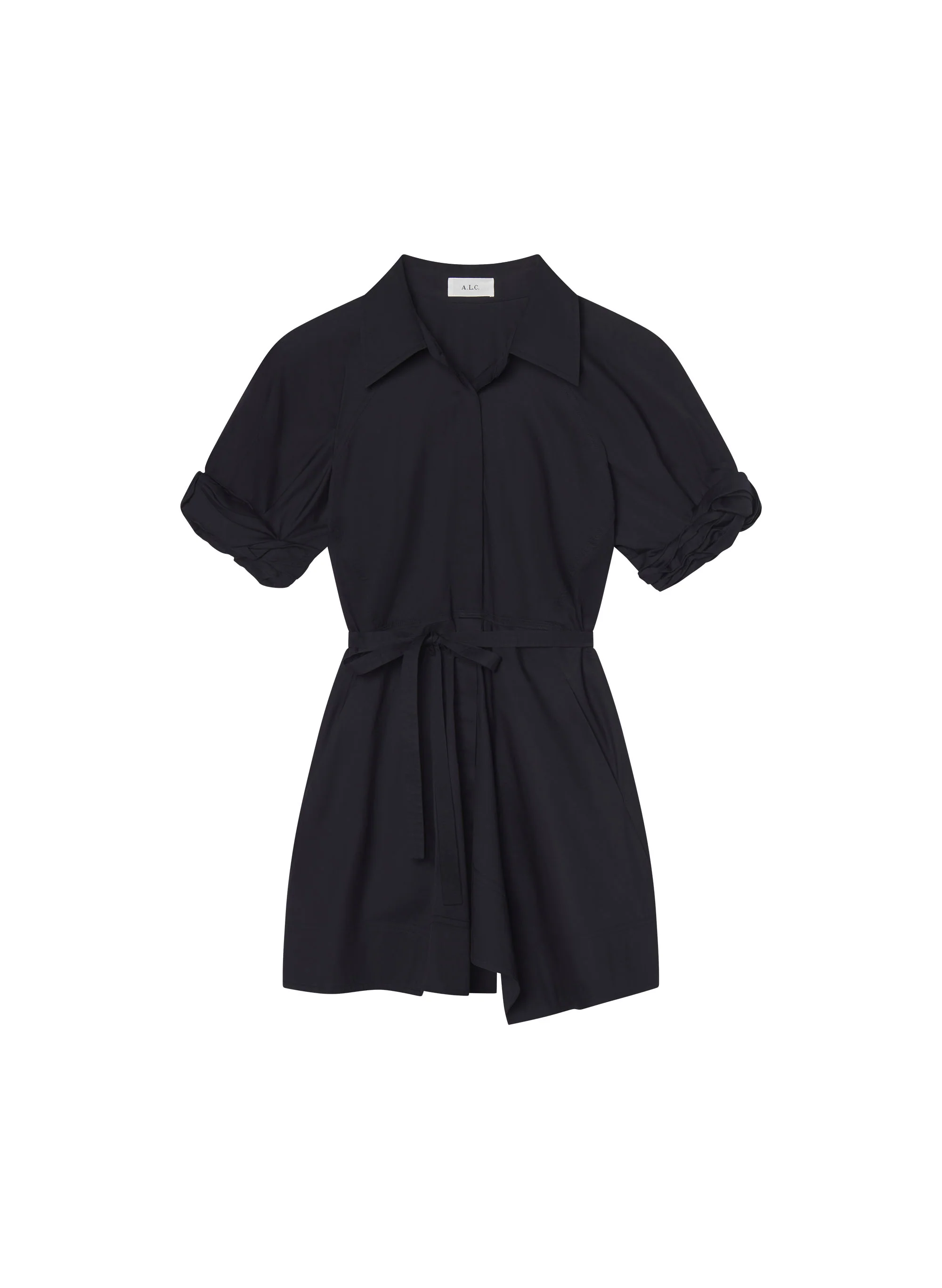 Julie Cotton Mini Shirtdress - Image 6