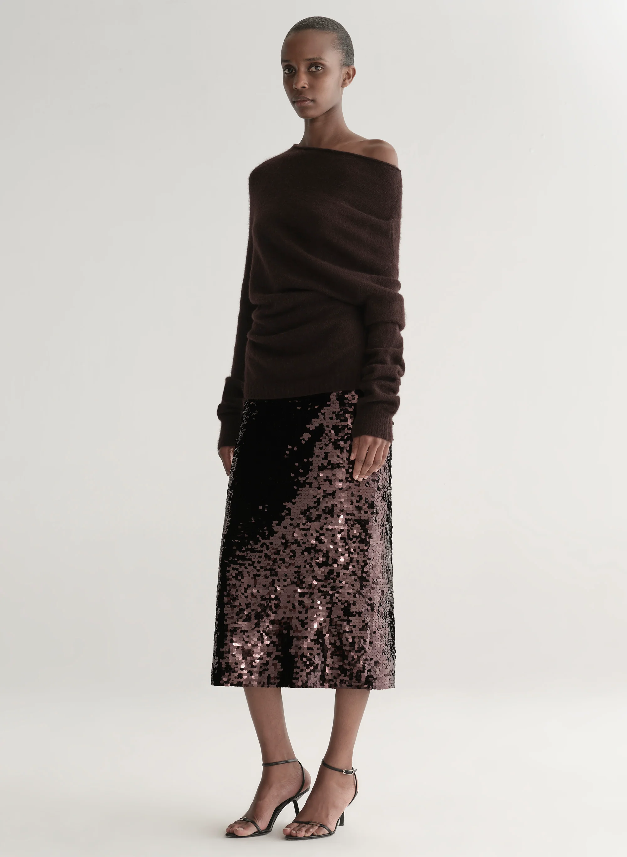 Kali Sequin Midi Skirt - Image 4