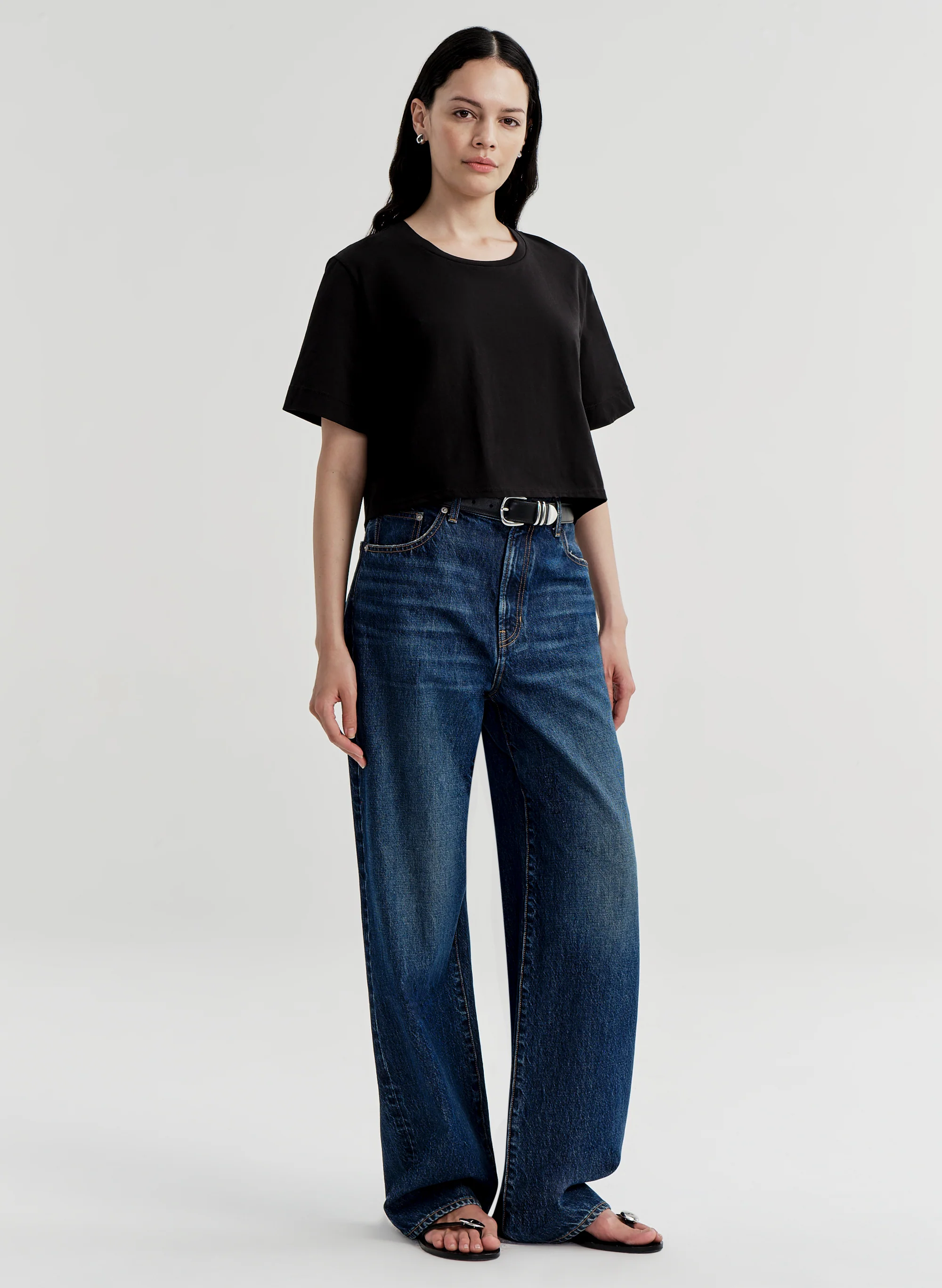 Kali Relaxed Crop Tee - Image 3