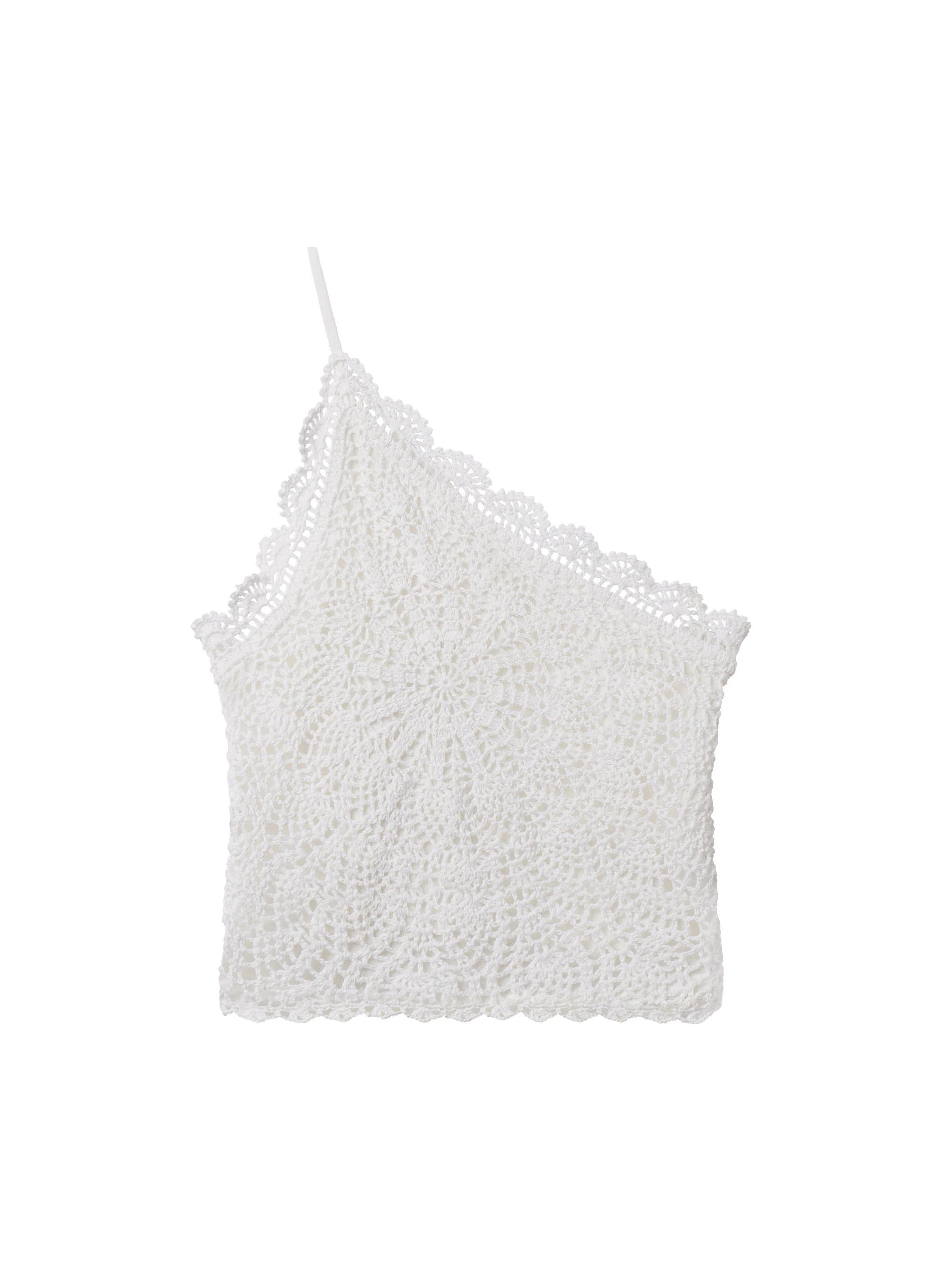 Kenzie Crochet One Shoulder Top - Image 6