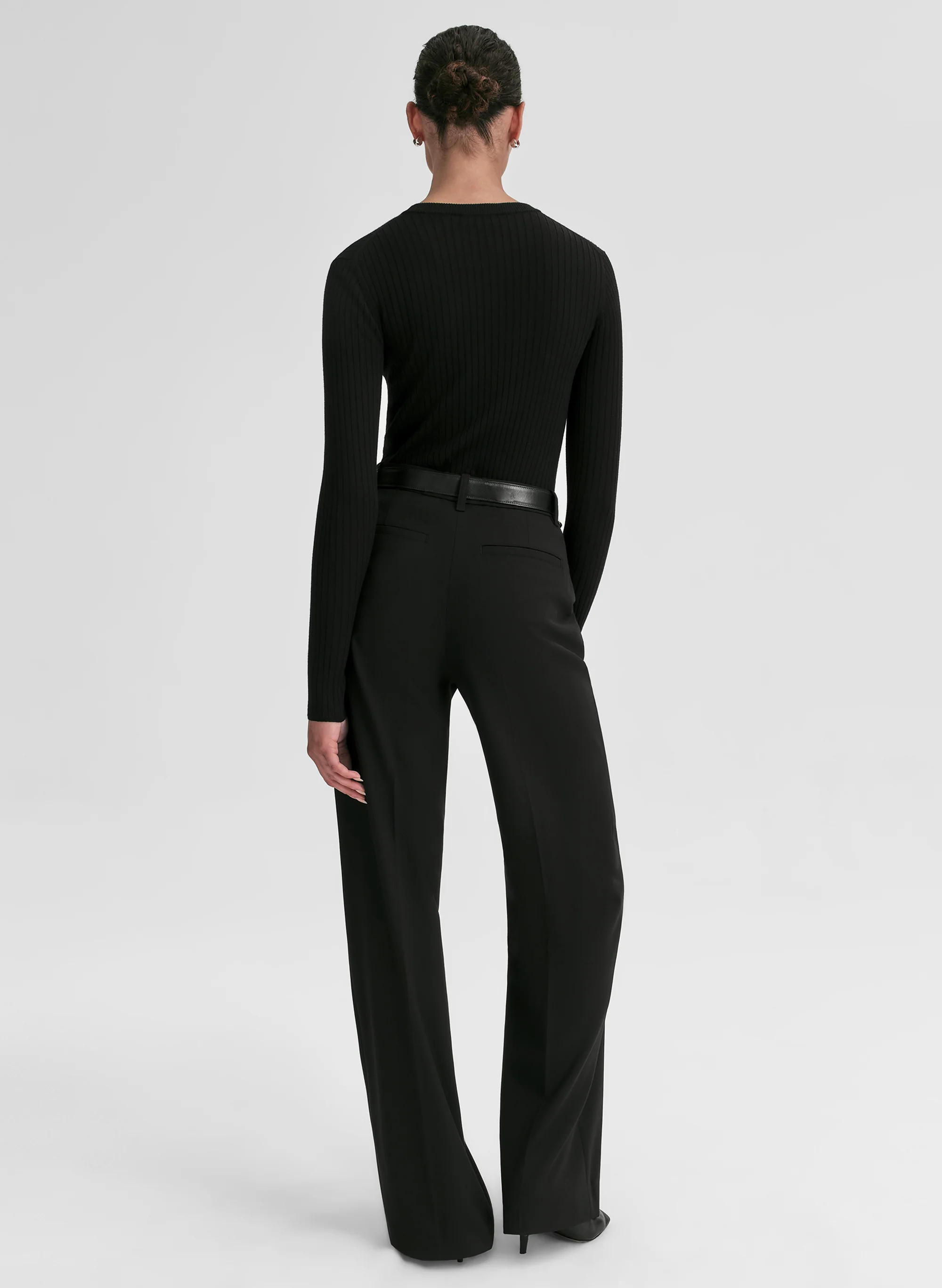 Kyle Ribbed Merino Top - Image 5