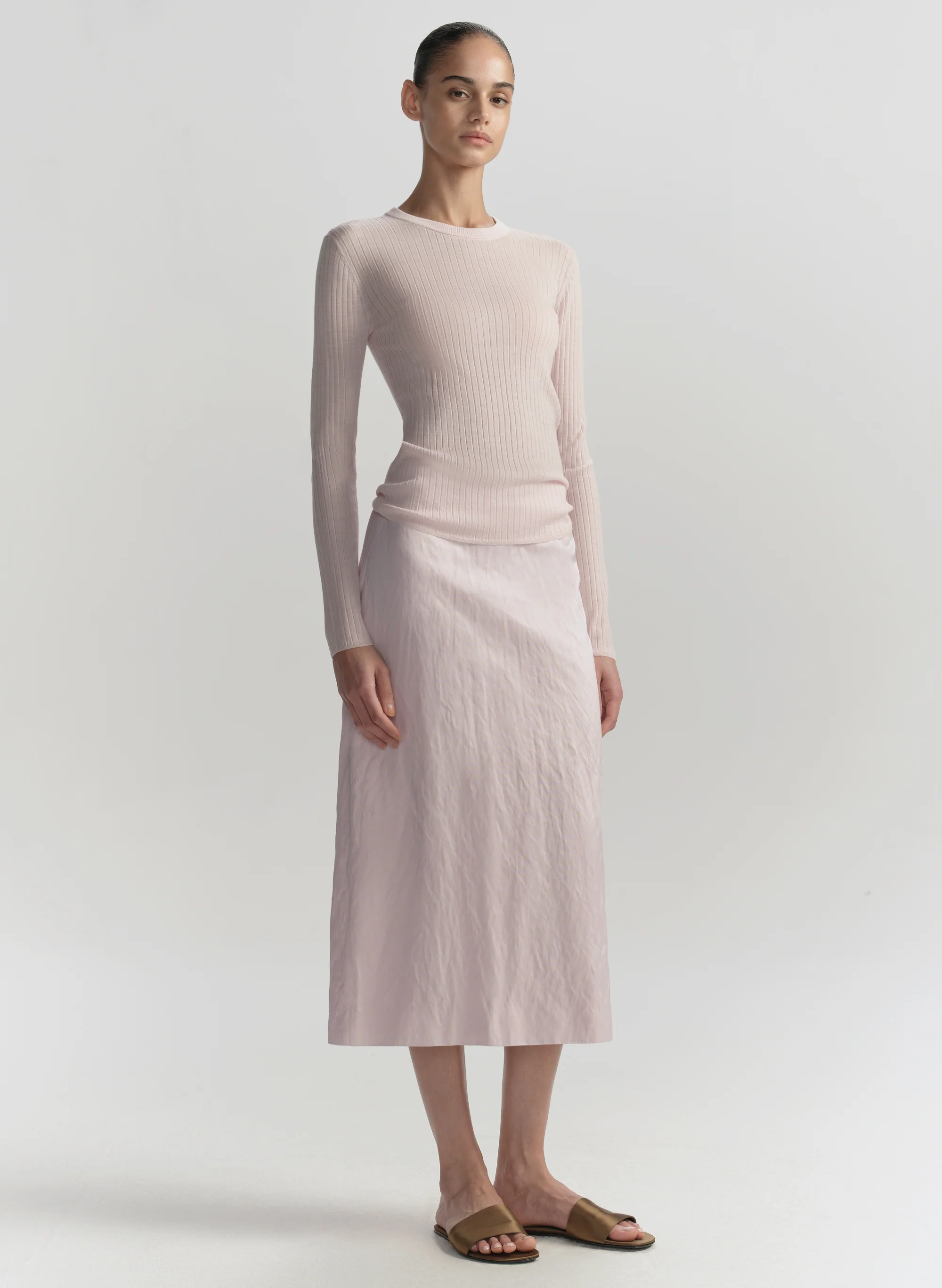 Kyle Ribbed Merino Top - Image 3
